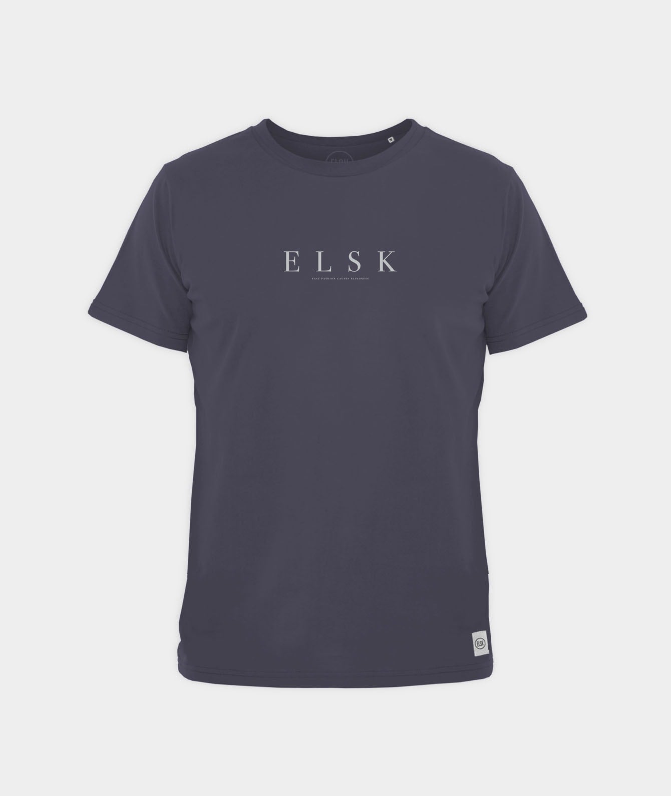 01002 | Elsk® Pure Ep Brushed T-Shirt | Dark Navy