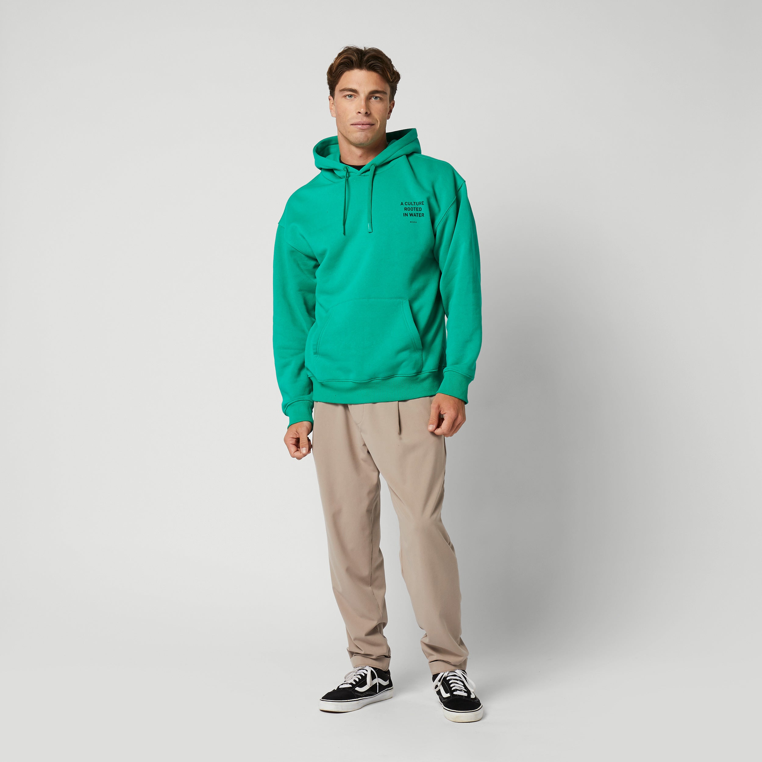 Mystic - Culture Hood Sweat - Bright Green