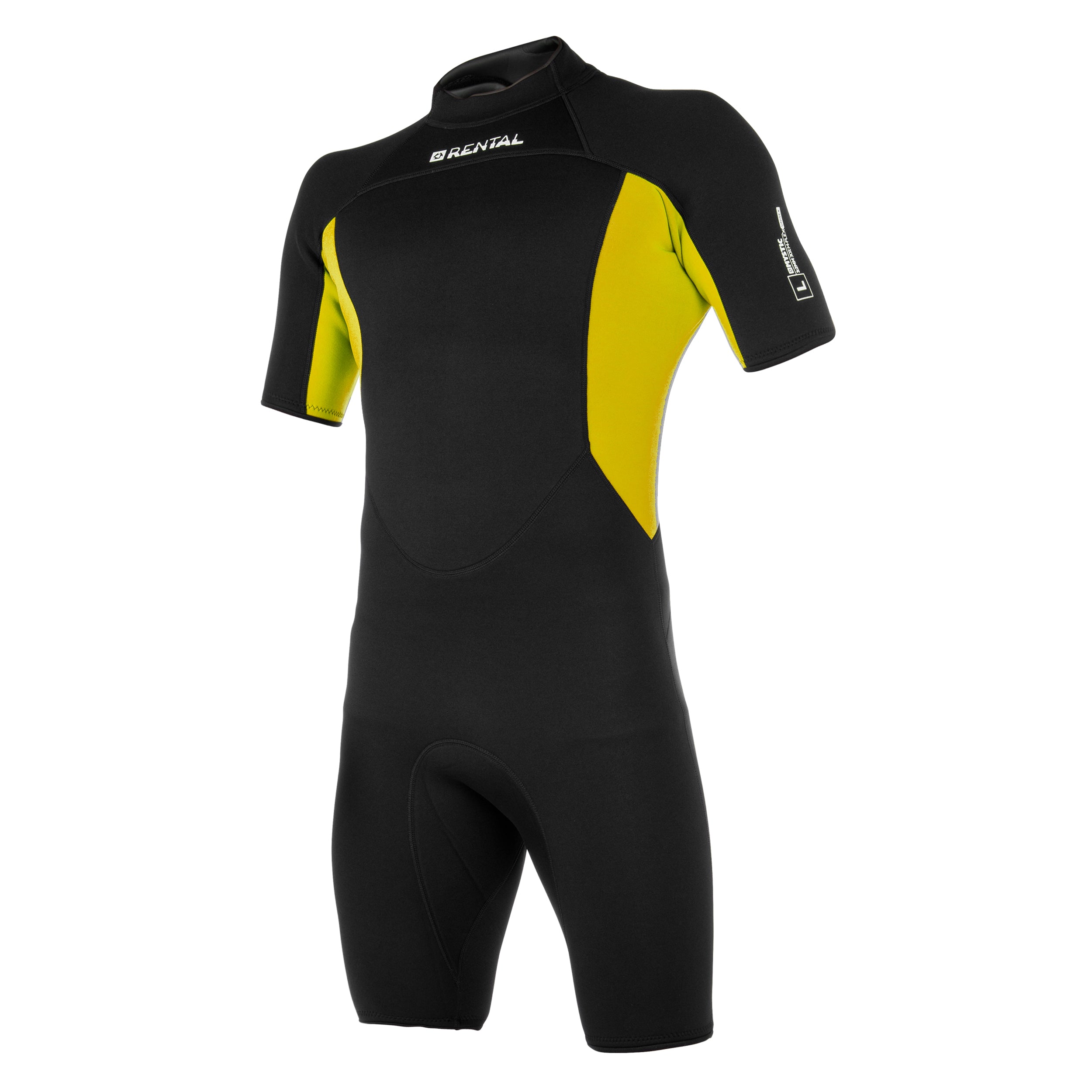 Rental Shorty 3/2mm Bzip Flatlock Junior - Rainbow