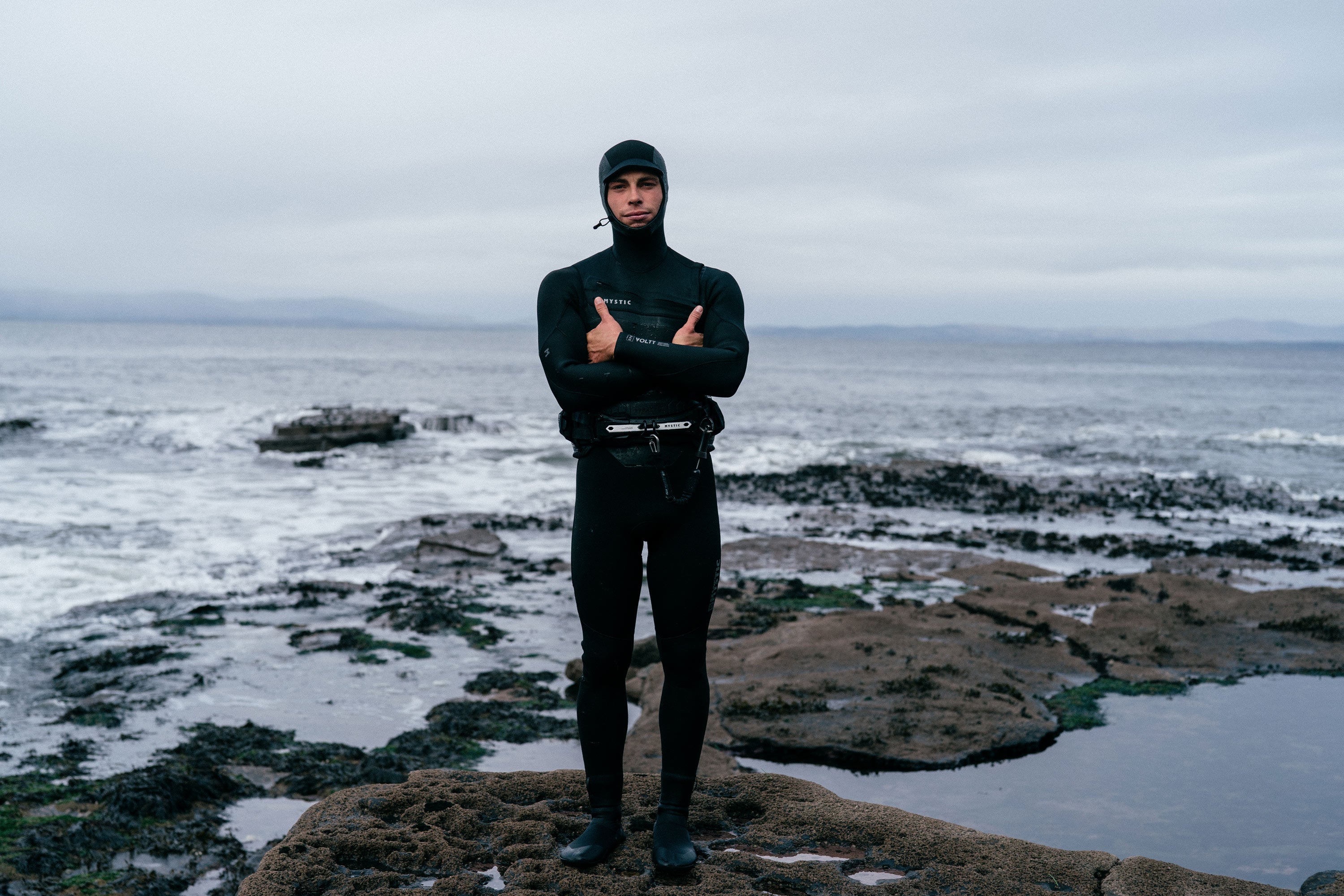 Mystic - Voltt Huvtröja Full dräkt 6/4/3mm Fzip - Svart