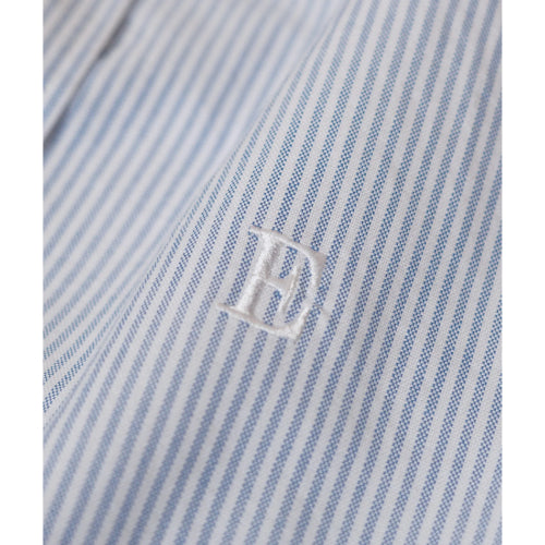 Oxford Men's BD Shirt - Light Blue/White