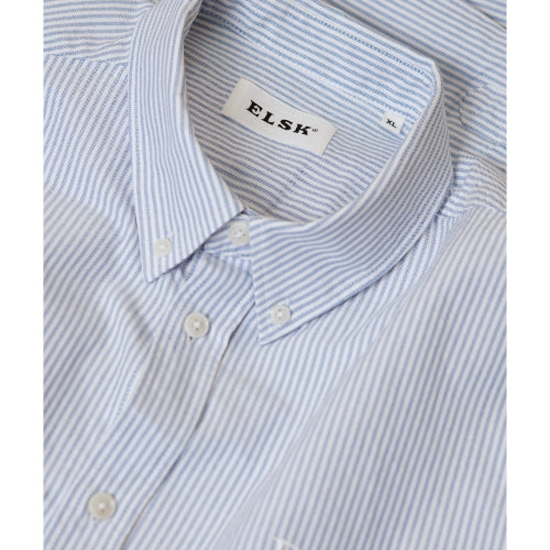 Oxford Men's BD Shirt - Light Blue/White