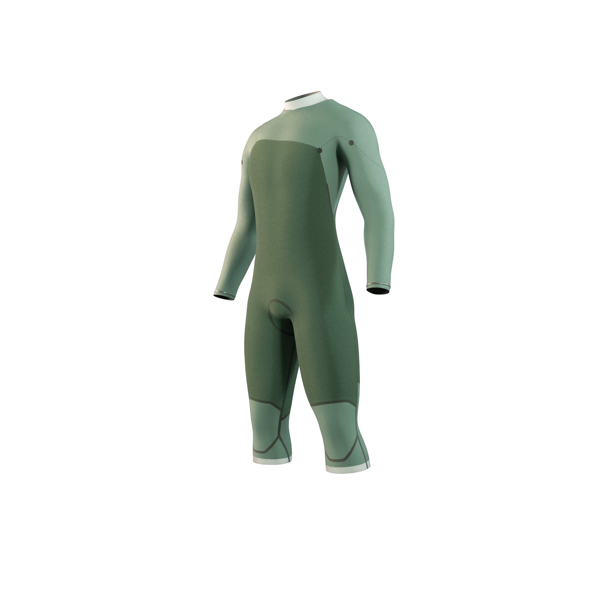 Mystic - Motion Longarm Shortleg 4/3mm Fzip