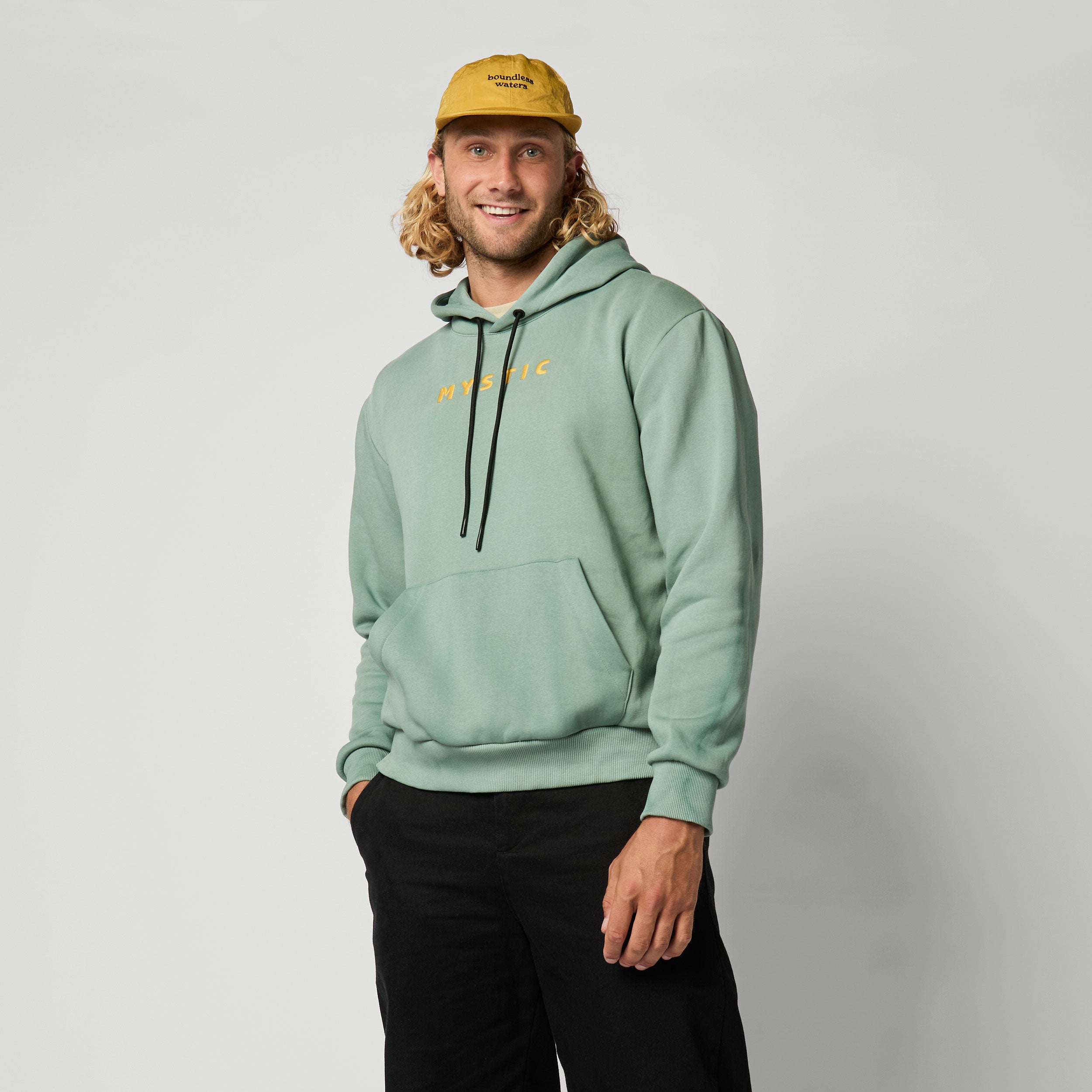 Mystic - Icon Hood Sweat - Frozen Green