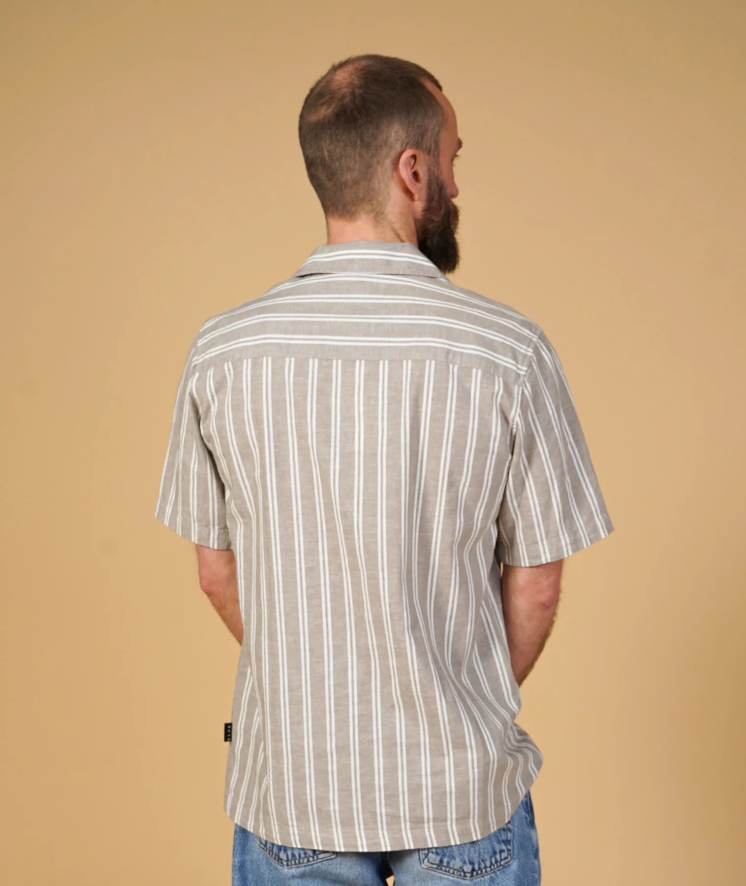 Pelle Men'S Ss Stripe Shirt