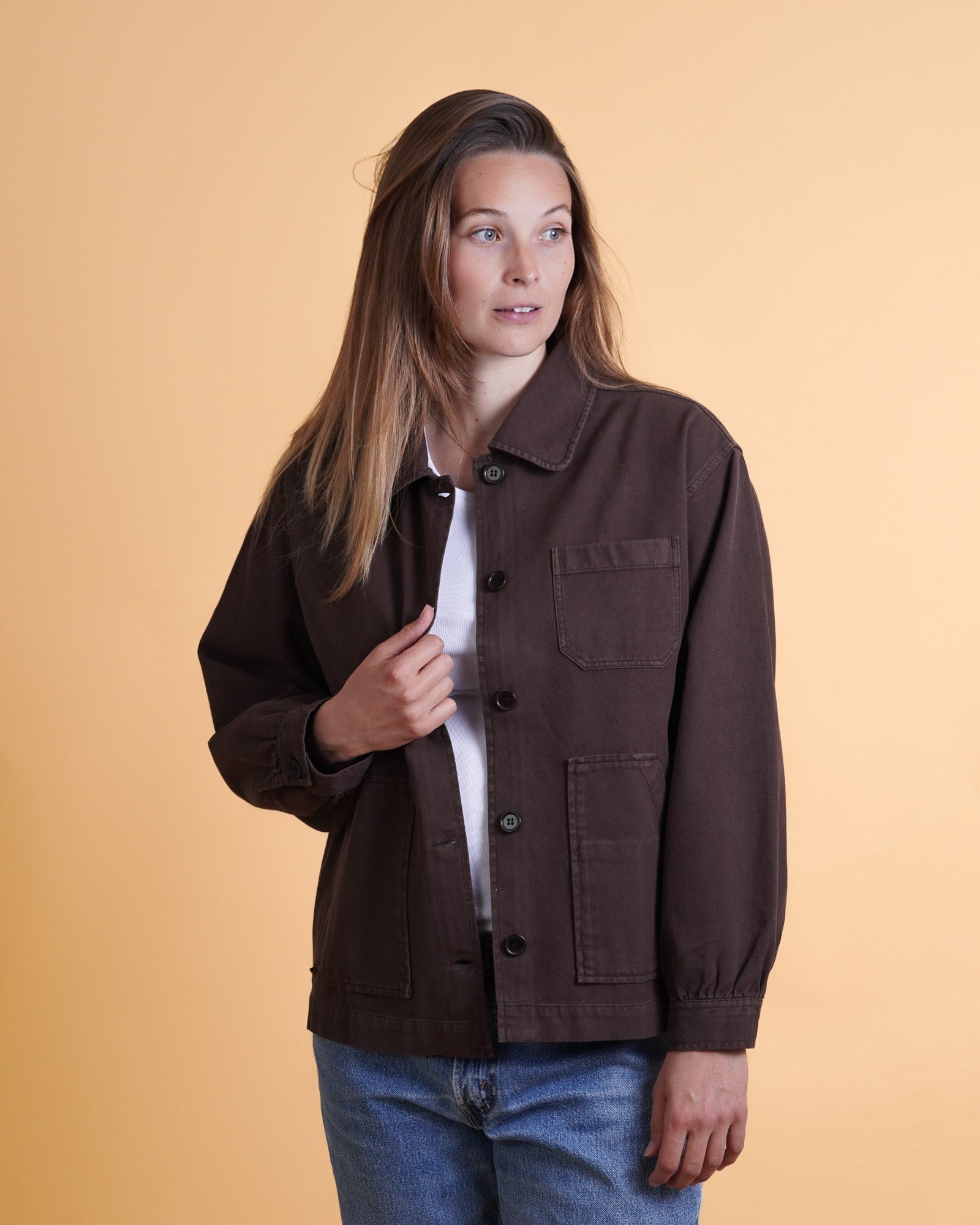 Twill Women'S Overshirt