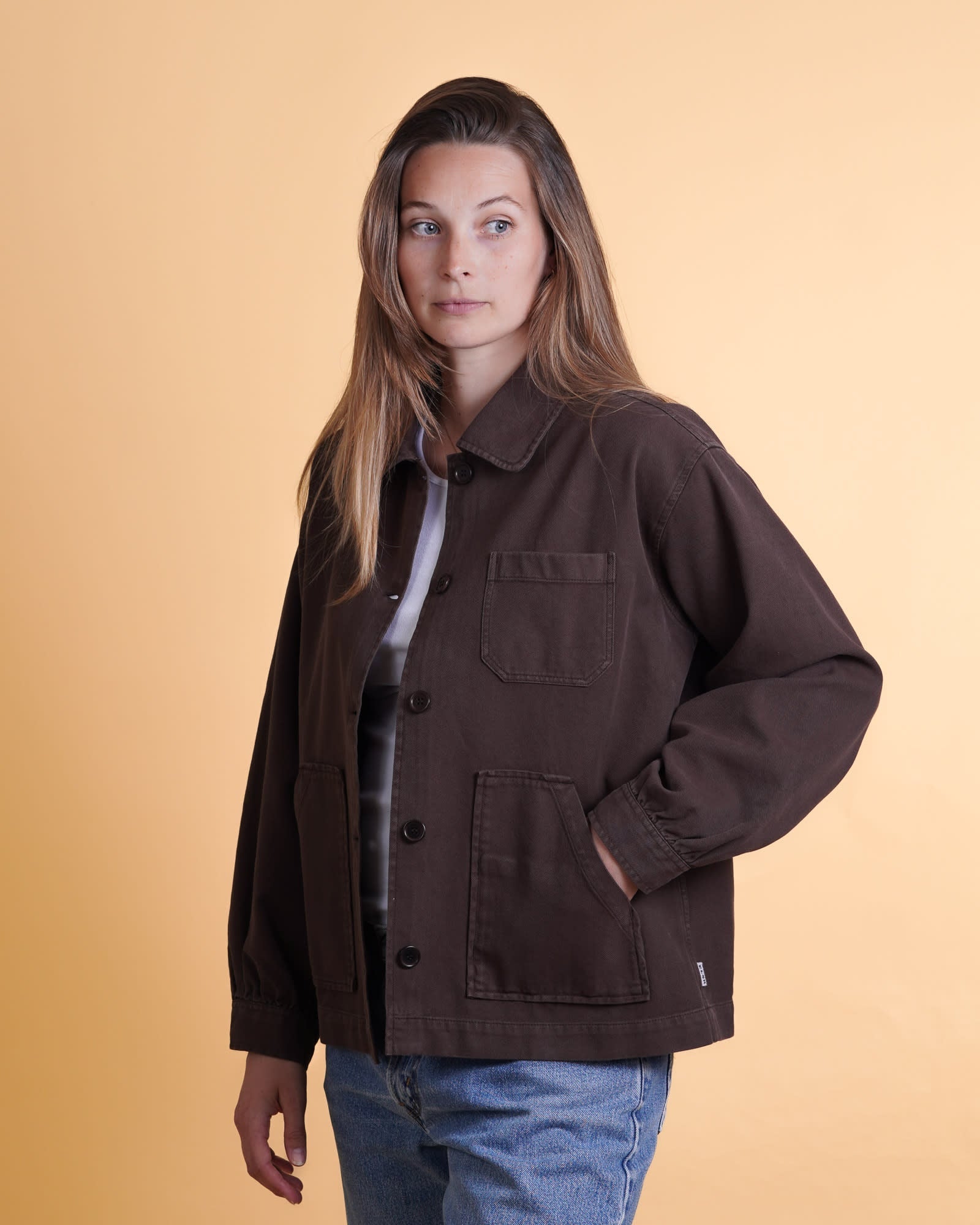 Twill Women'S Overshirt