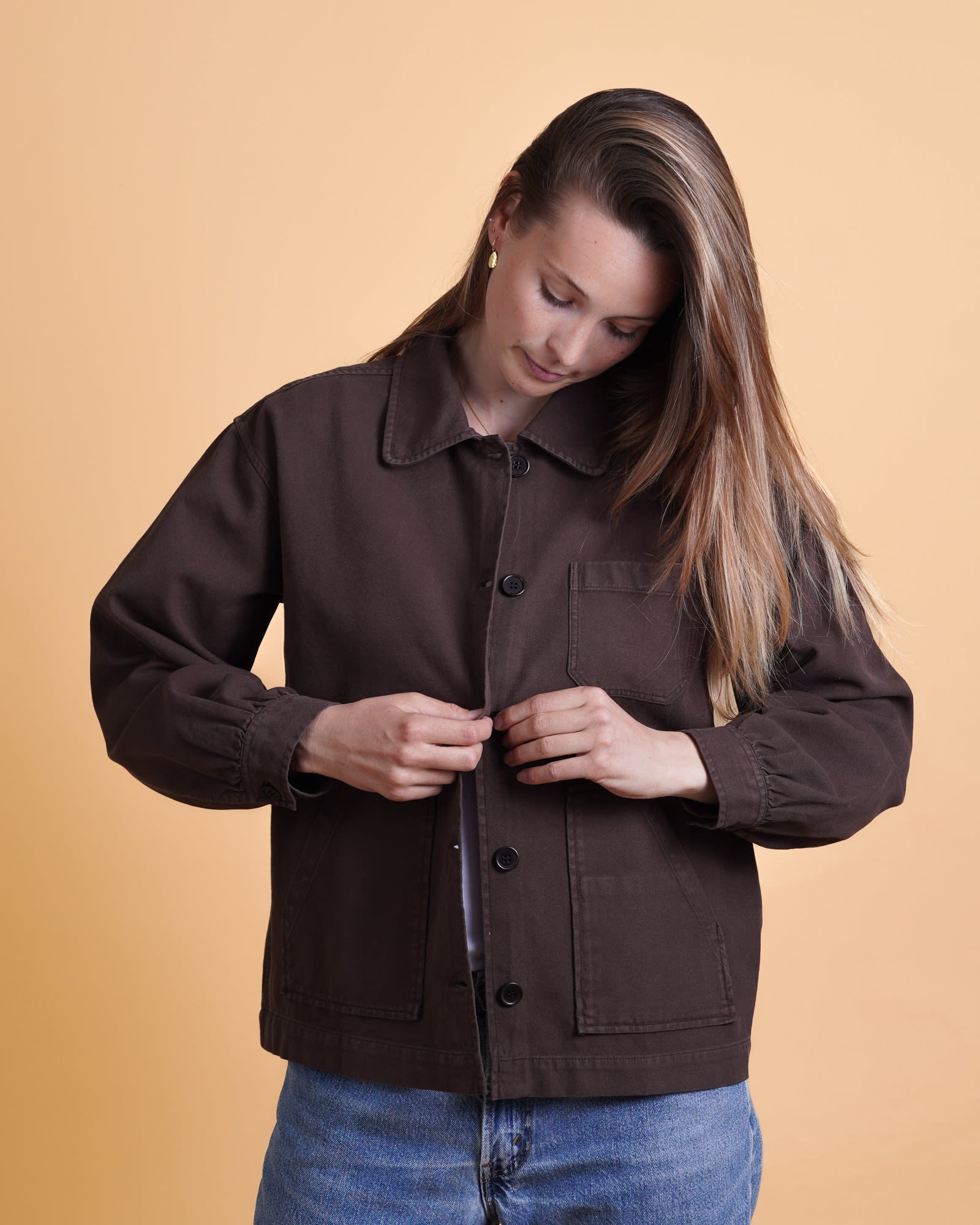 Twill Women'S Overshirt