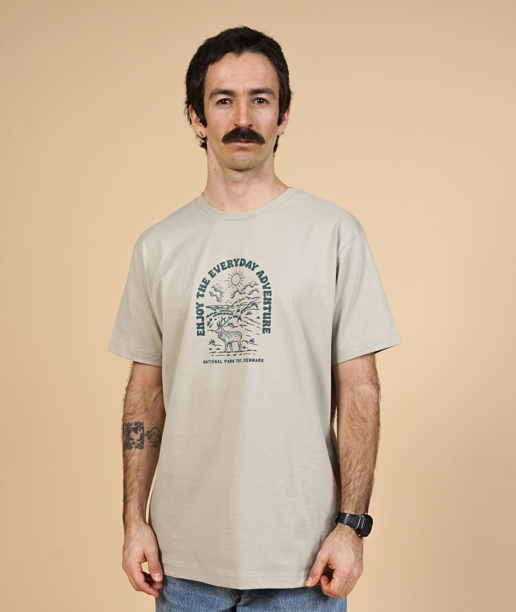 Backyard Men'S Brushed T-Shirt