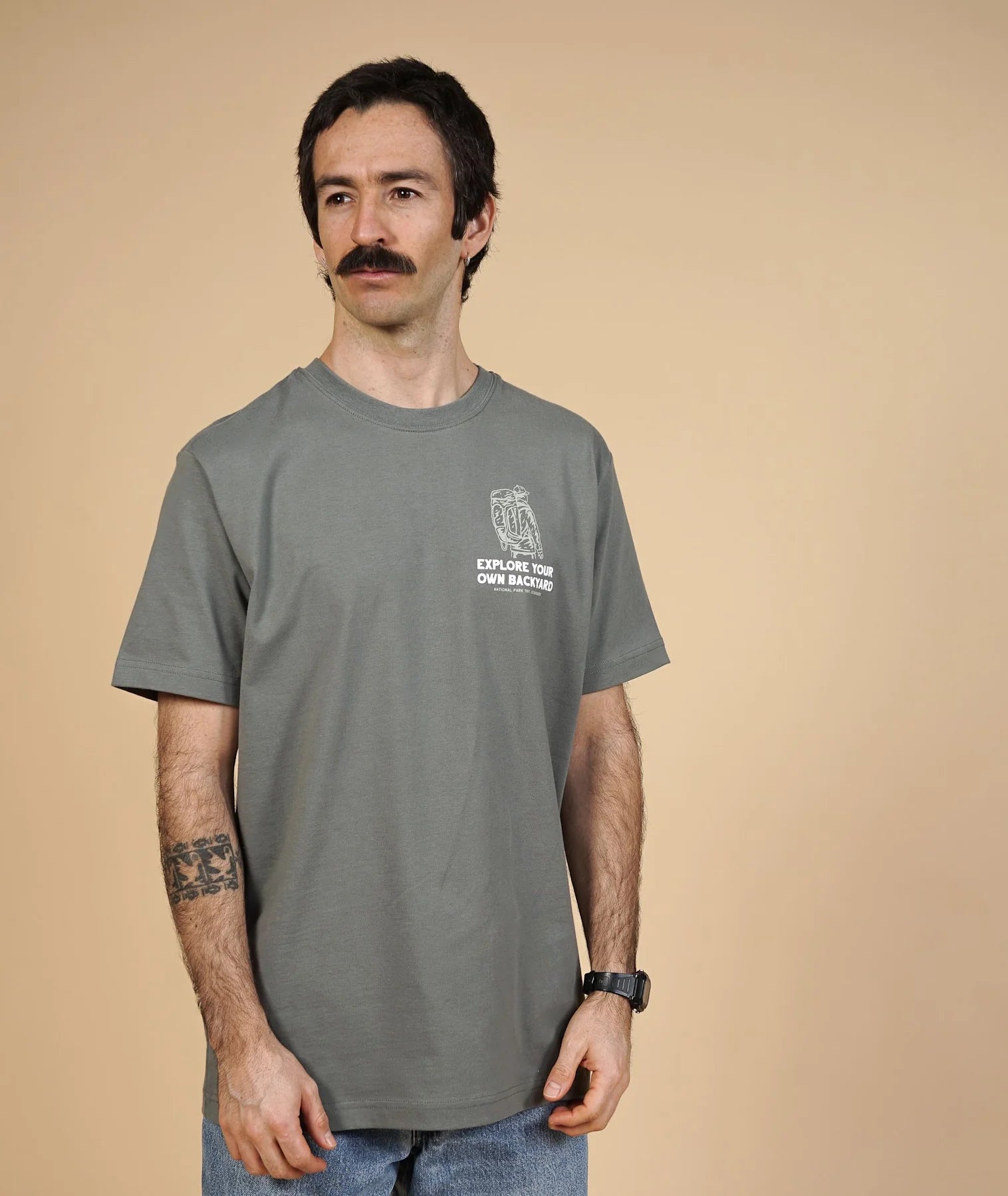 Explore Ch Men'S Brushed T-Shirt