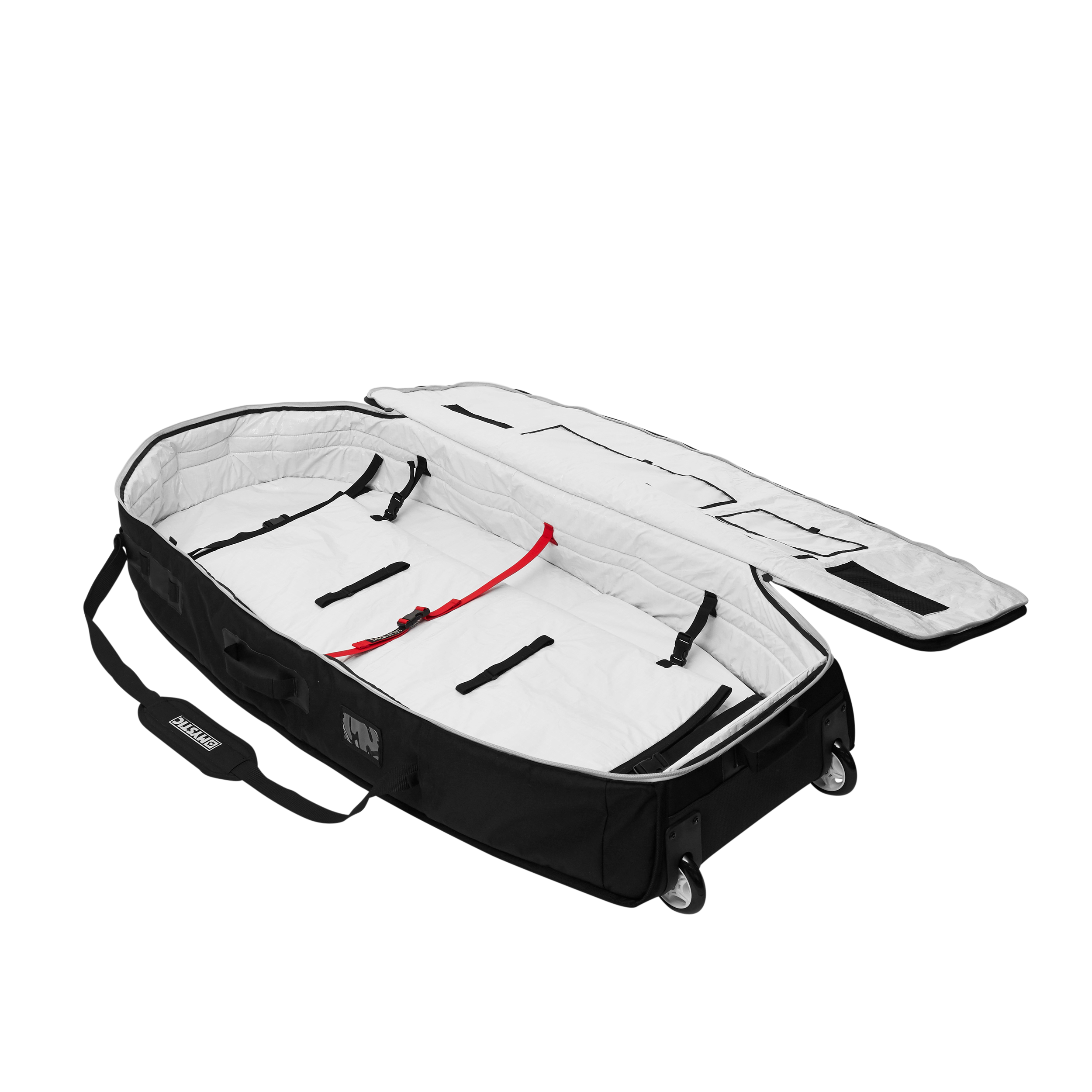 Star Wingfoil Boardbag Wheeled - Black