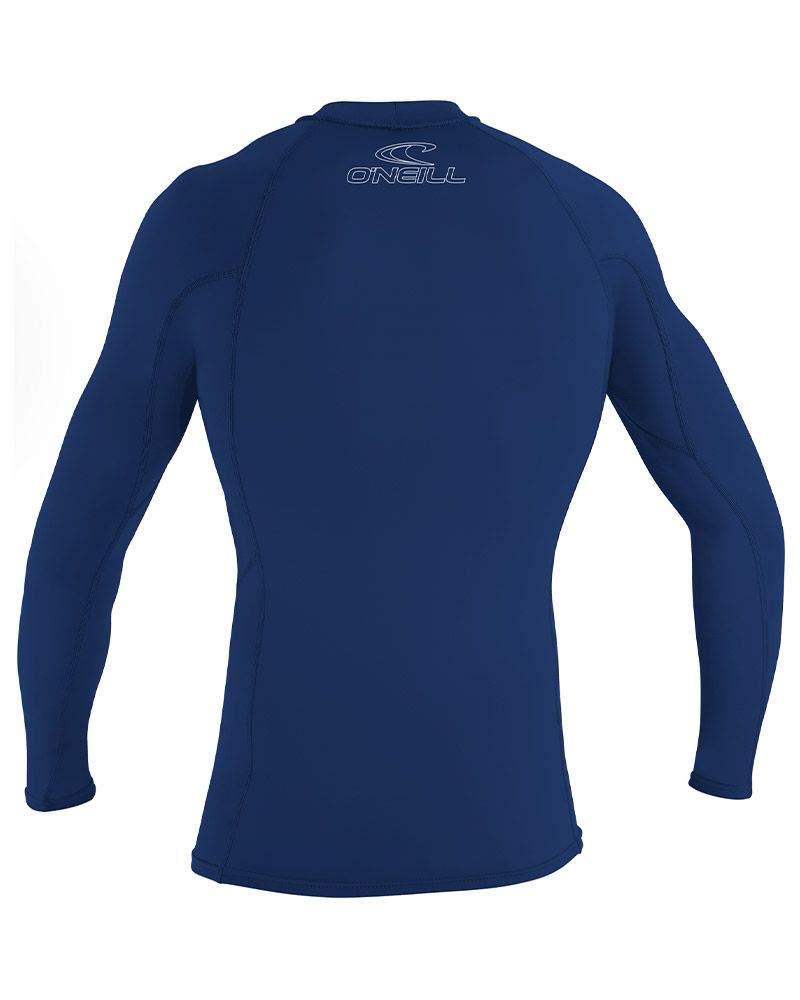 Basickins L/S Rash Guard - Marinblå