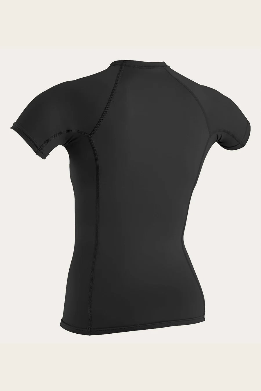 Wms Basickins S/S Rash Guard - Svart