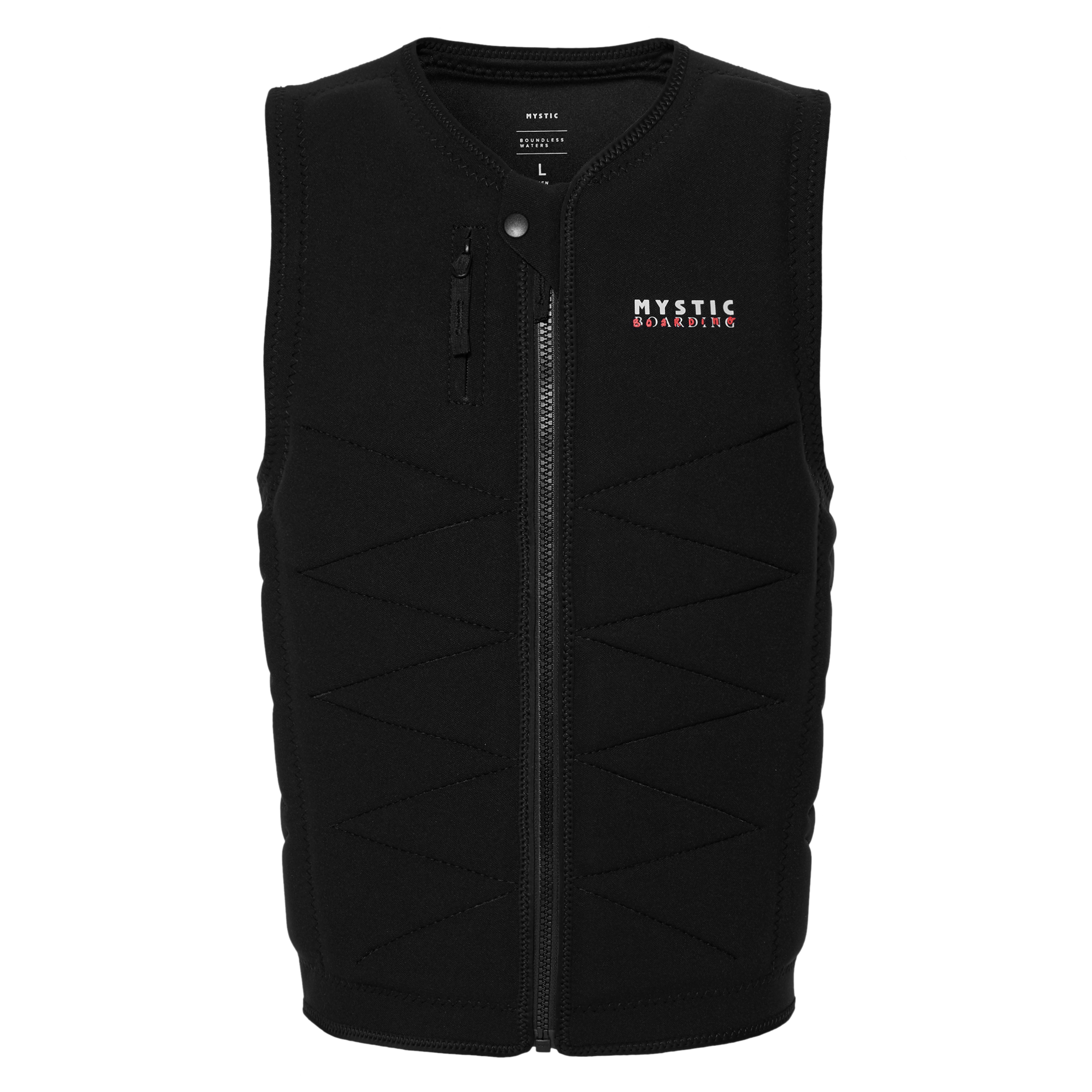 Outlaw Impact Vest Fzip Wake 2024 - Black