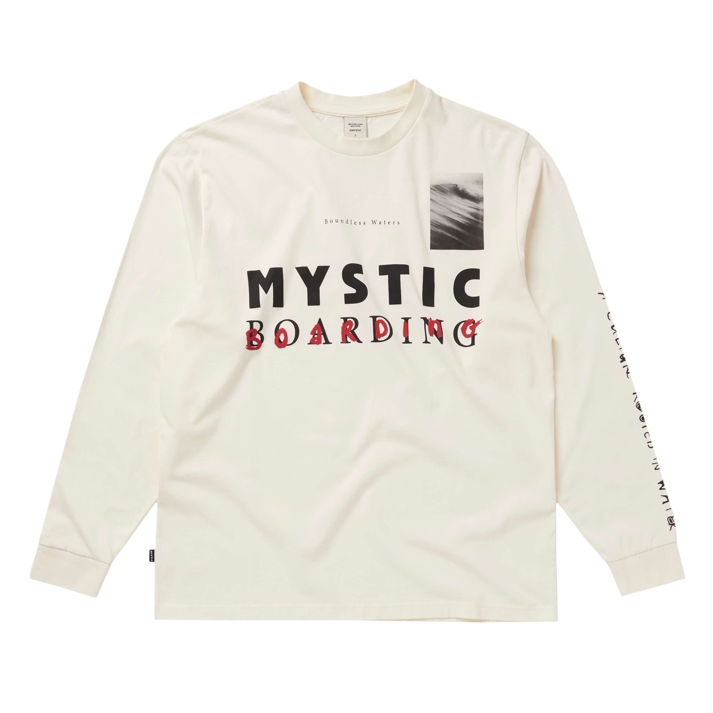 Mystic - Trace Crew Tee Women - Off White