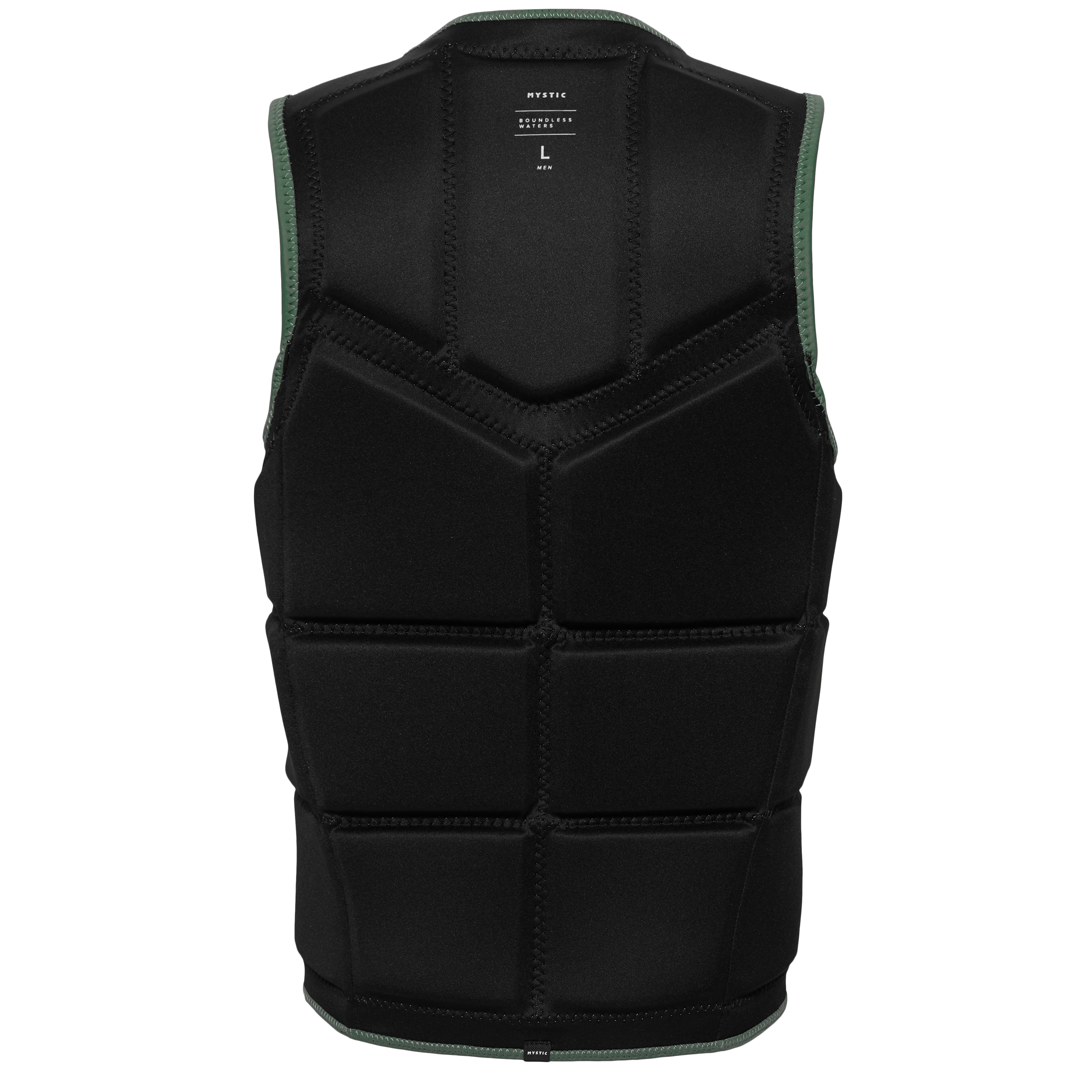 Star Impact Vest Fzip Wake - Dark Olive