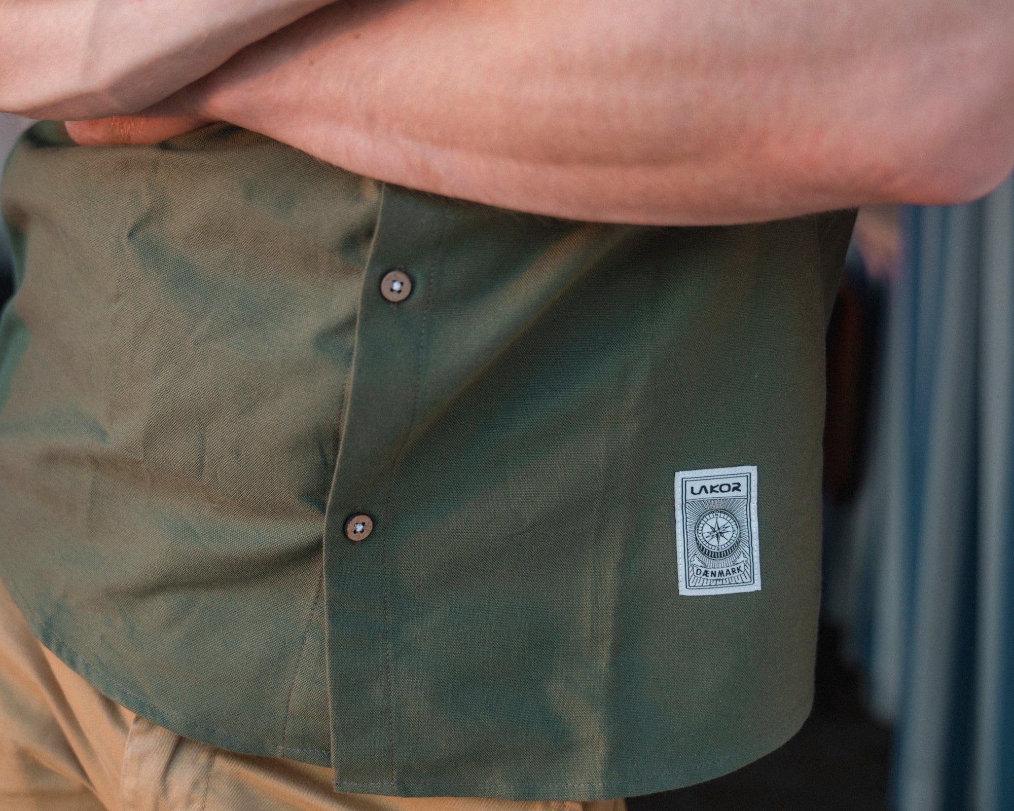 Oxford kortärmad (Cypress)