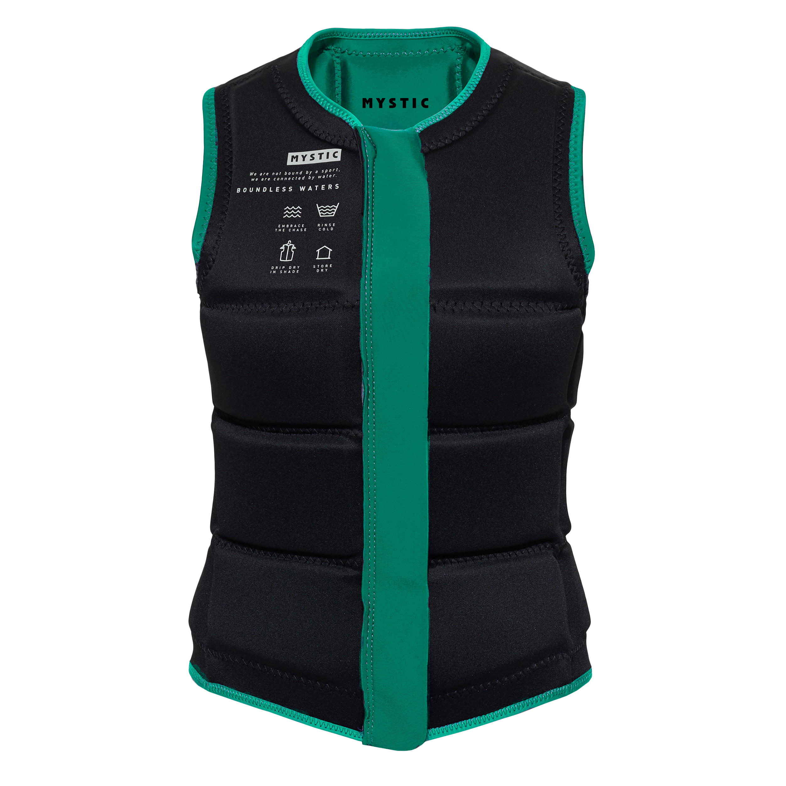 Star Impact Vest Fzip Wake Women 2024 - Green