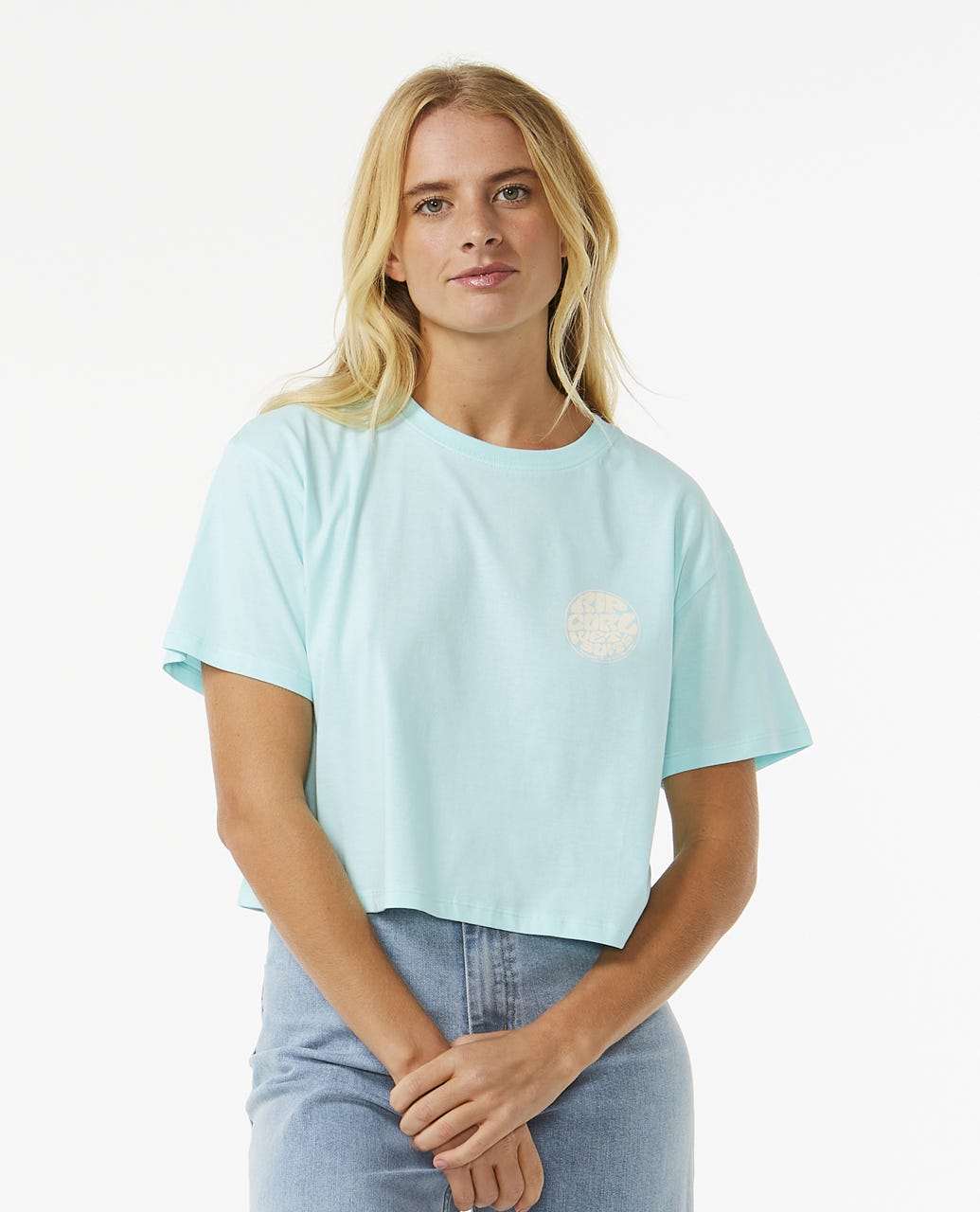 Wettie Icon Crop Kortärmad T-shirt