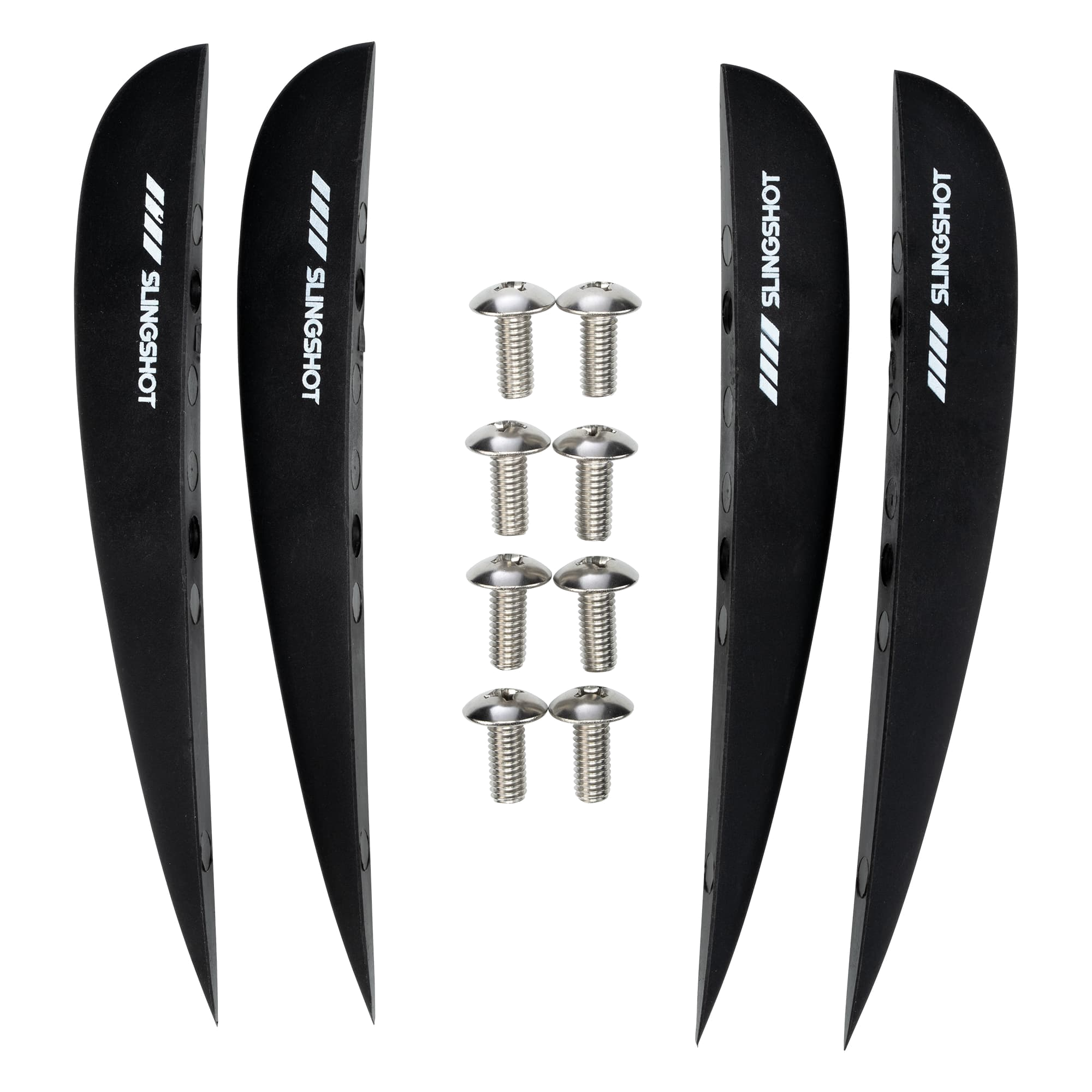 6 Wake Fin- Pack Of 4, Black V2