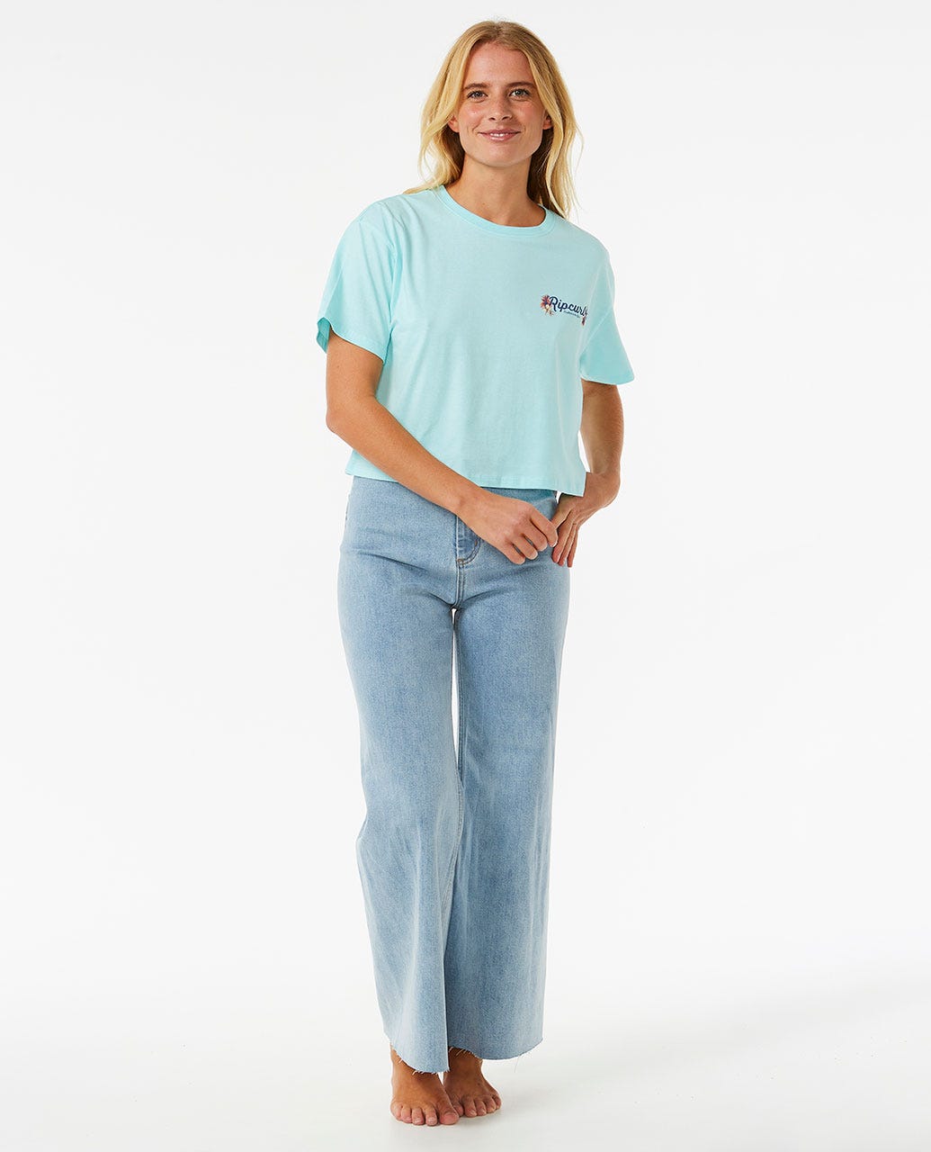 Dancing Crop kortärmad t-shirt