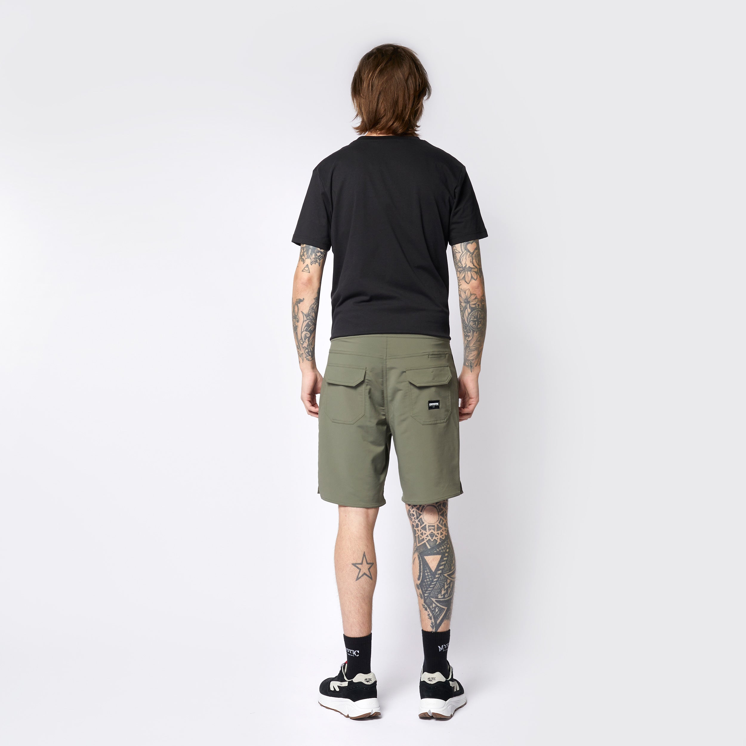 Mystic - Trail Hybrid Boardshort - Moss