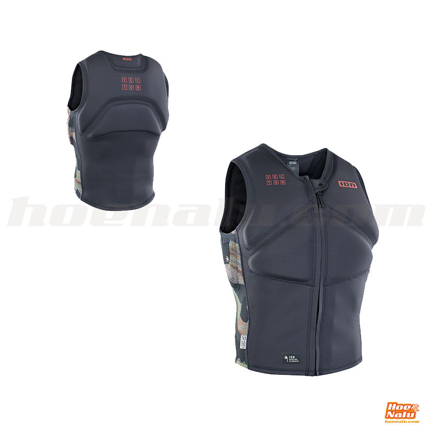 ION.22 VEST VECTOR CORE FRONT ZIP HERR GREY- CAMO (48222-4165)