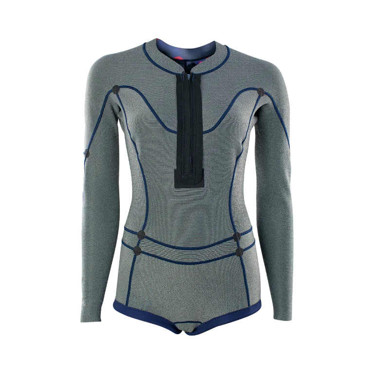 ION.22 VÅTDRÄKT AMAZE HOT SHORTY 1,5 LS FRONT ZIP DAME (48223-4552) 900 SVART 36/S