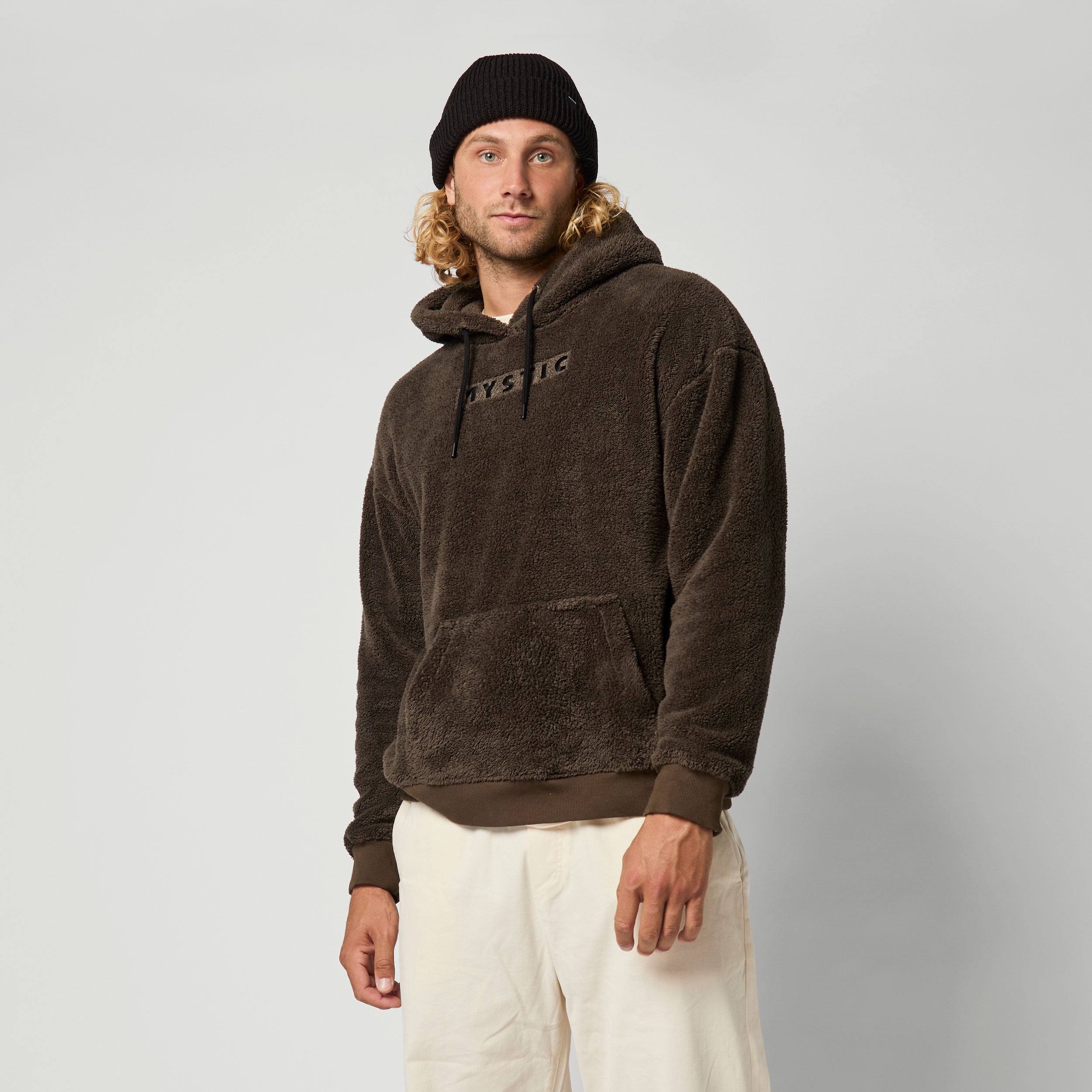 Mystic - Summit Hood Sweat - Truffle