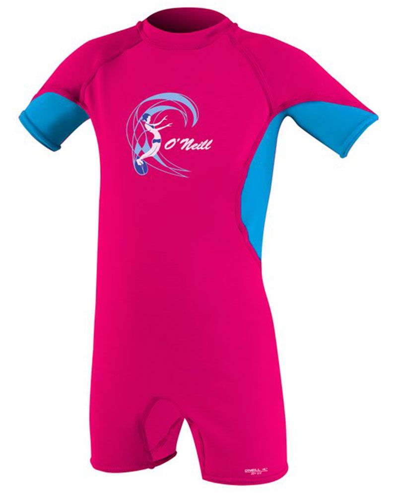 Toddler O'Zone UV Spring - Girls - vattenmelon/himmel/vit
