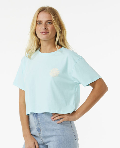Wettie Icon Crop Kortärmad T-shirt