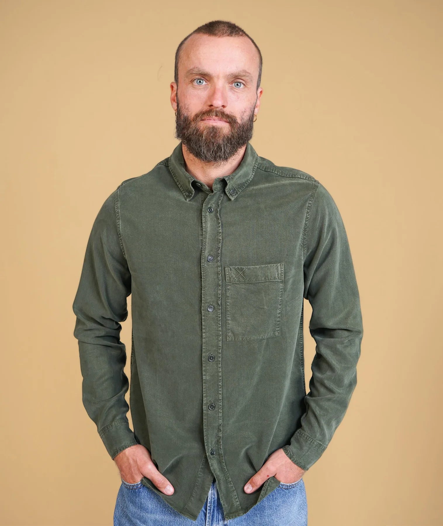 Yvon Men'S Button Down Shirt