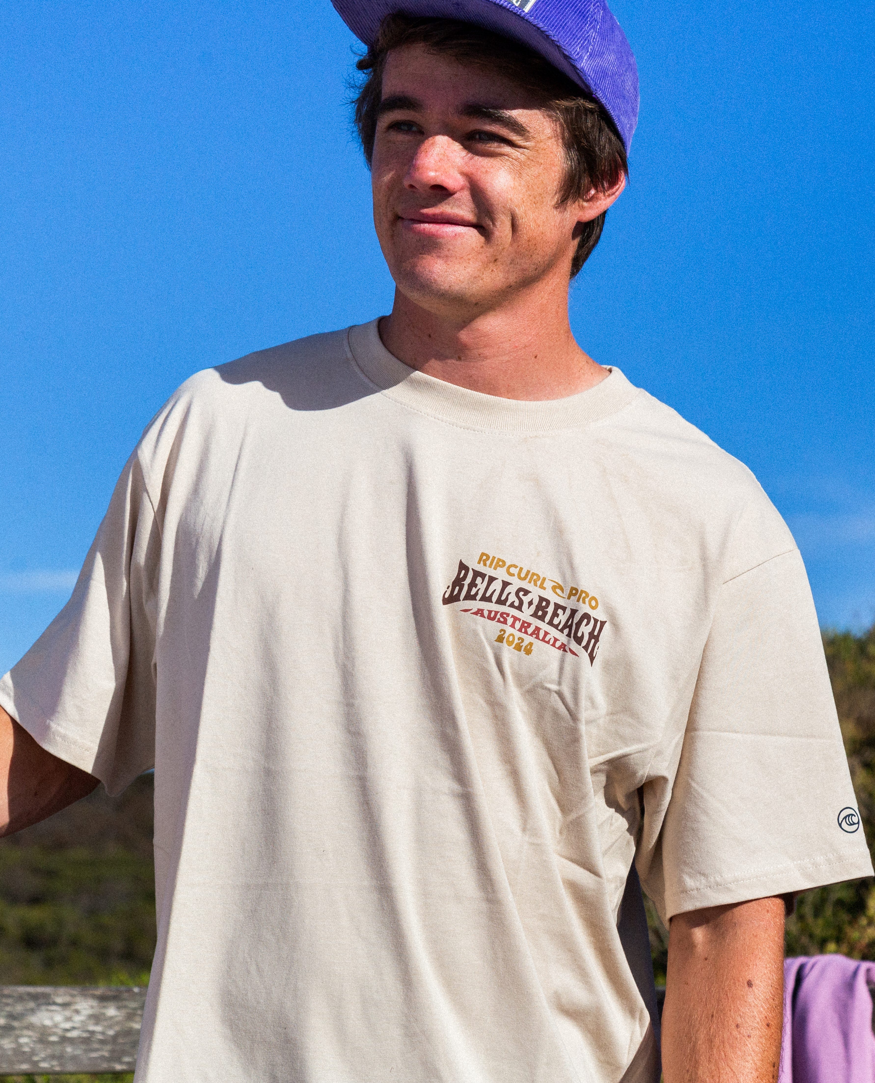 Rip Curl Pro Bells Beach 2024 Line Up kortärmad t-shirt