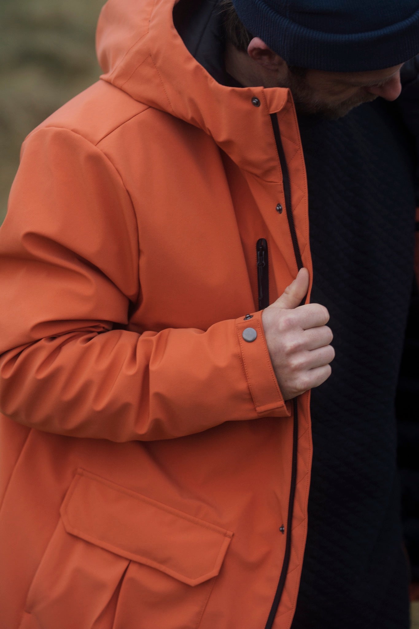 Parkajacka (höstglasyr)