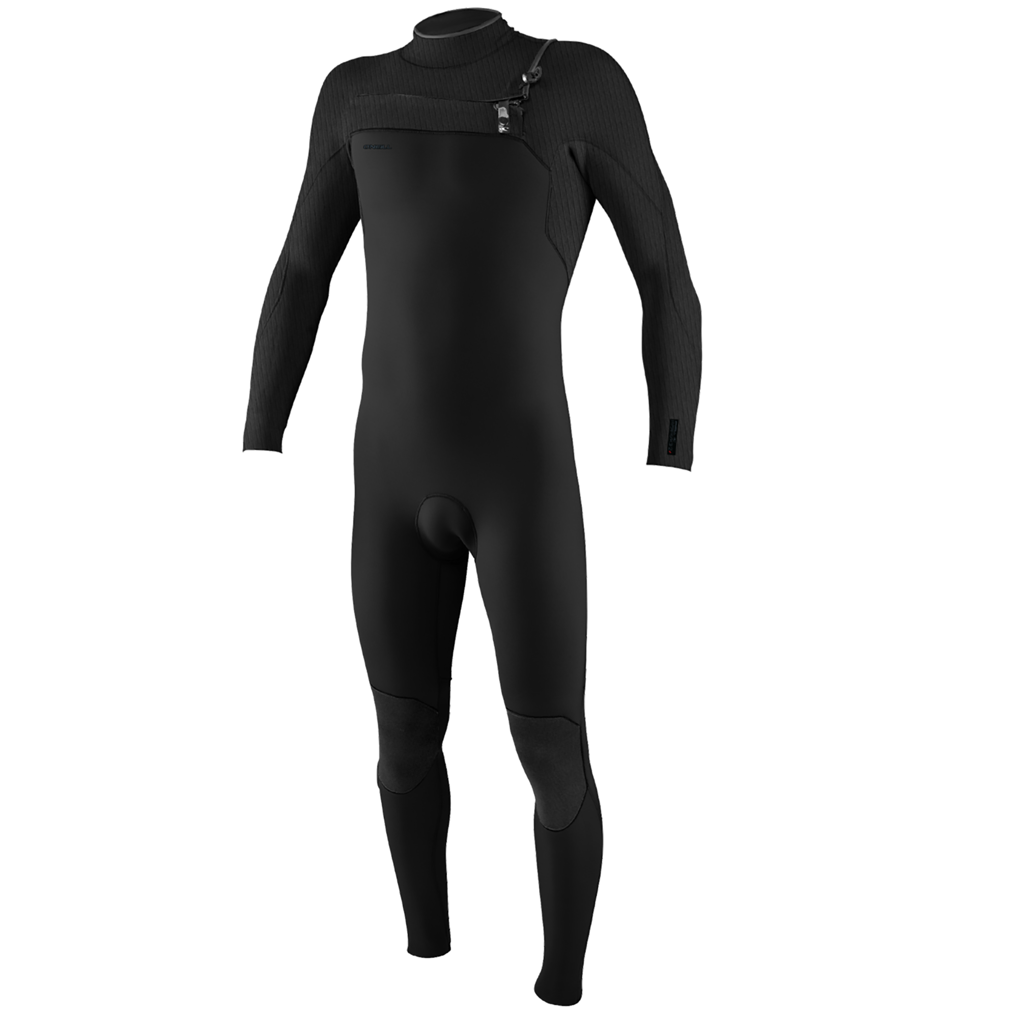 Hyperfreak 3/2+ Chest Zip Full - svart/svart