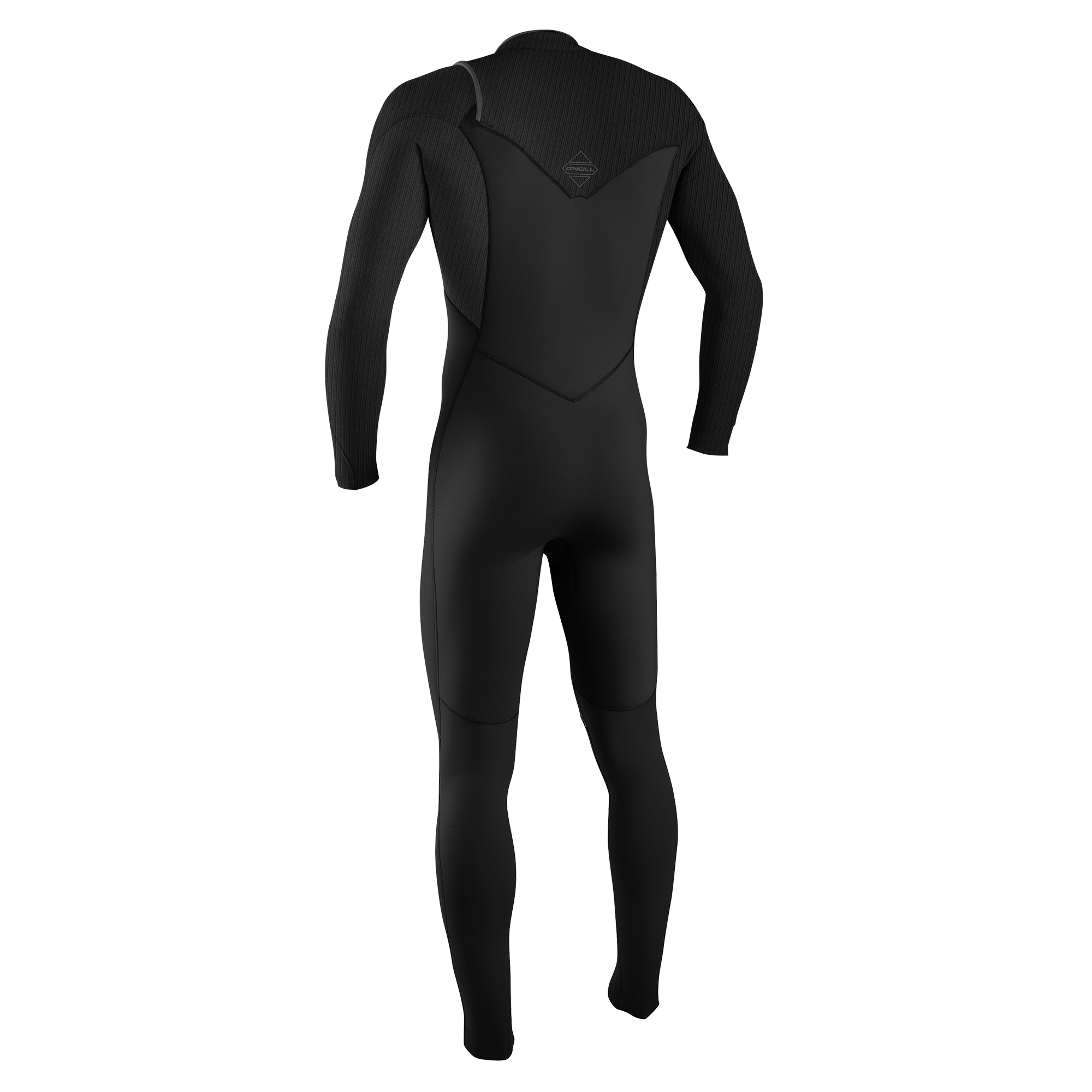 Hyperfreak 5/4+ Chest Zip Full - svart/svart