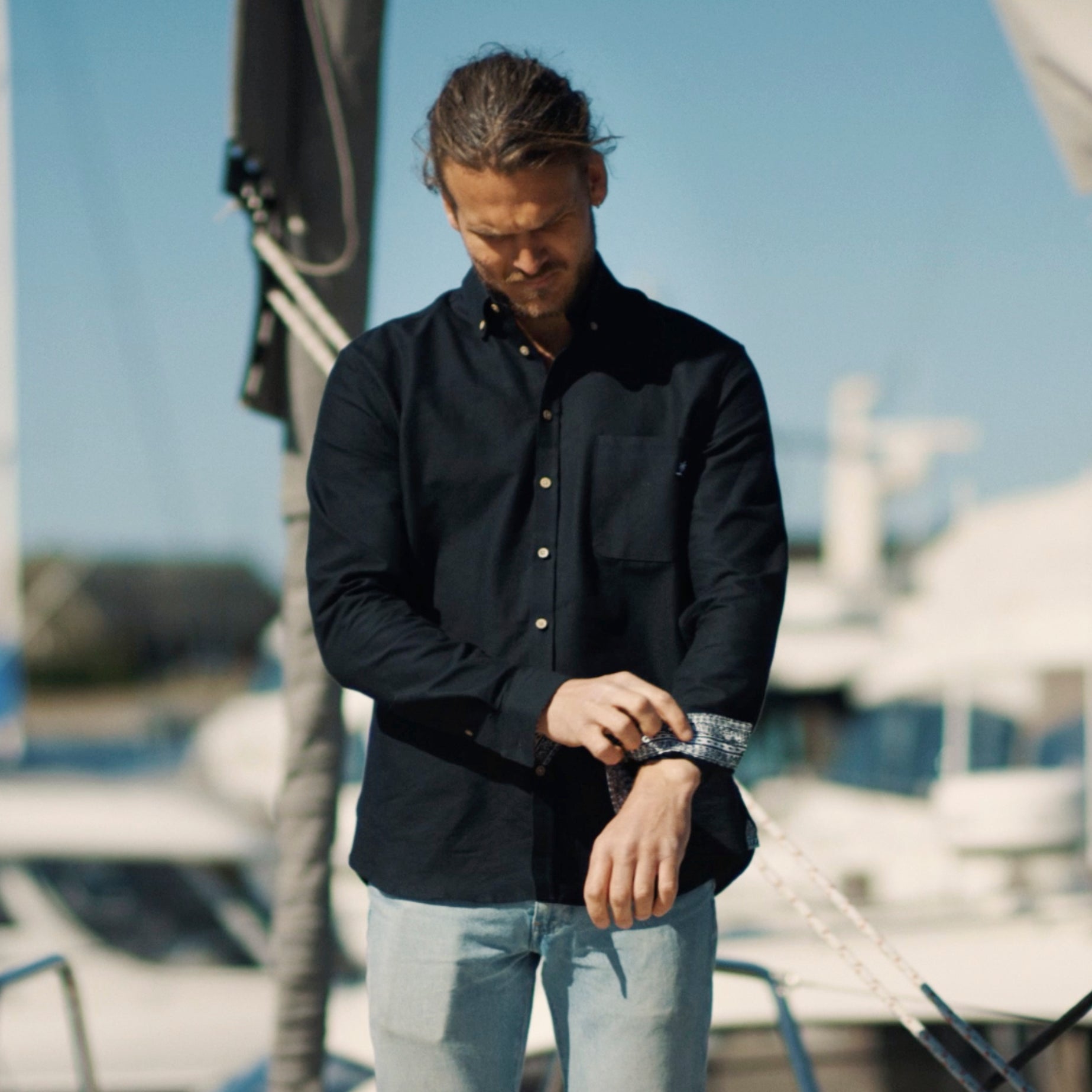 Hugo skjorta (svart)