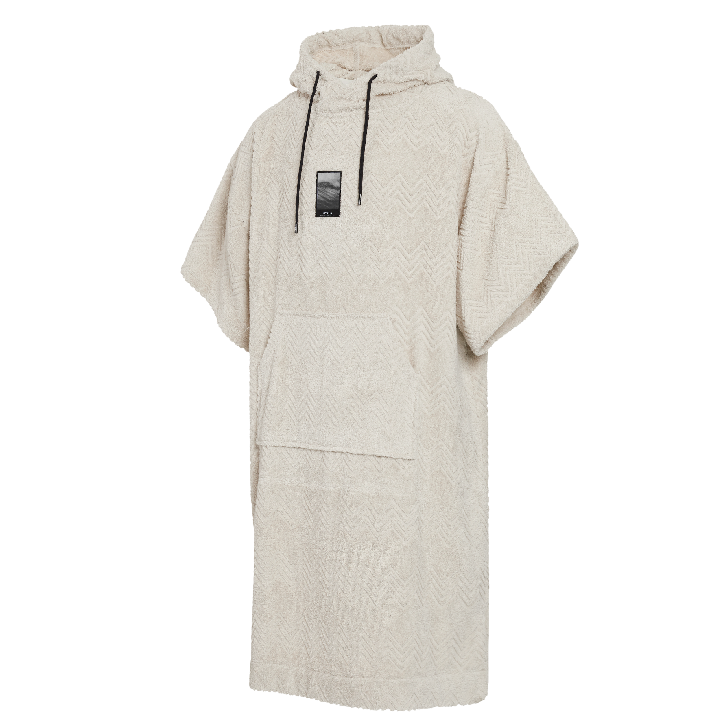 Poncho Jacquard - Off White