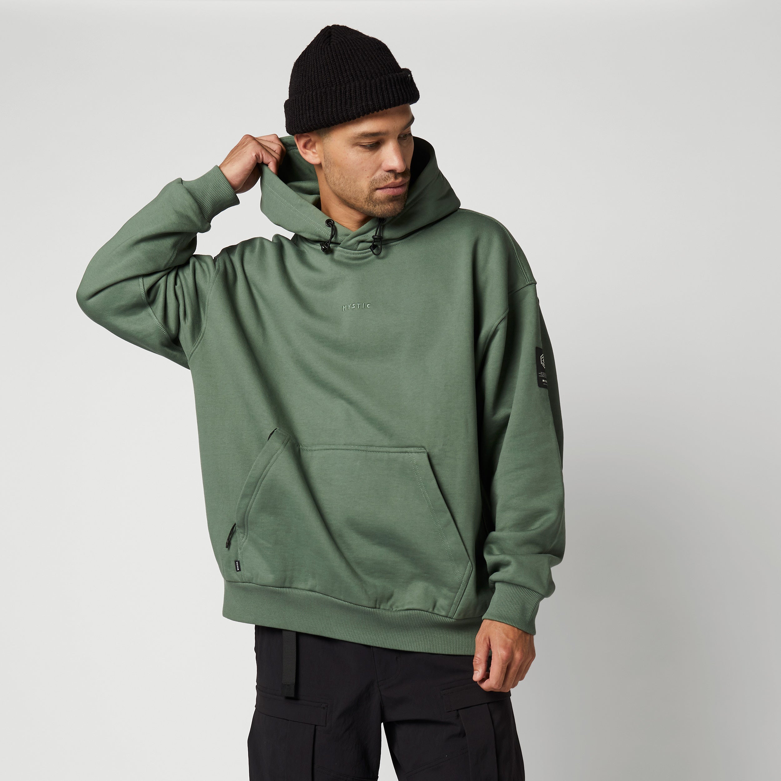 Mystic - DTS Hood Sweat - Brave Green