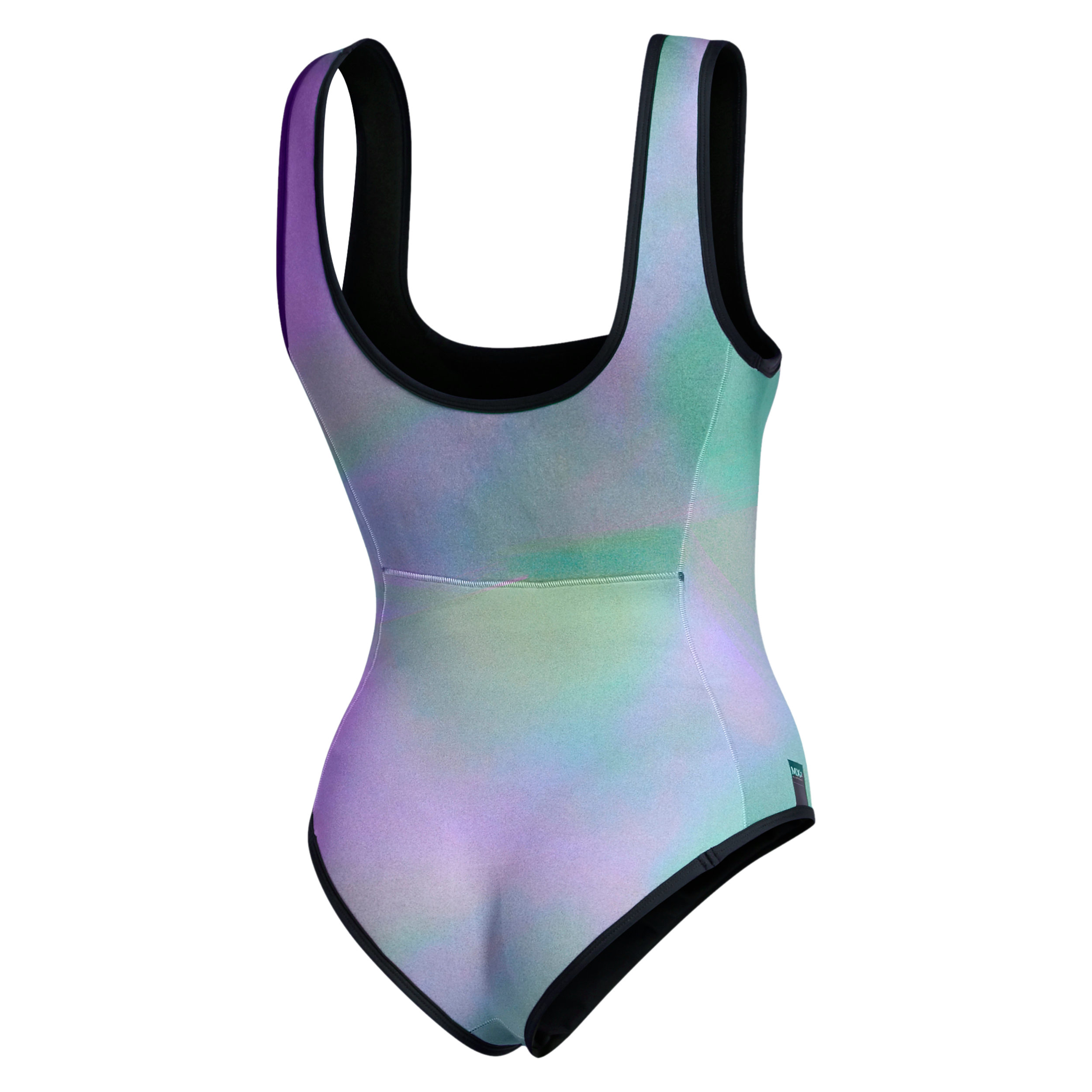 Lunar Neoprene Swimsuit 2/2mm Women - Purple / Green