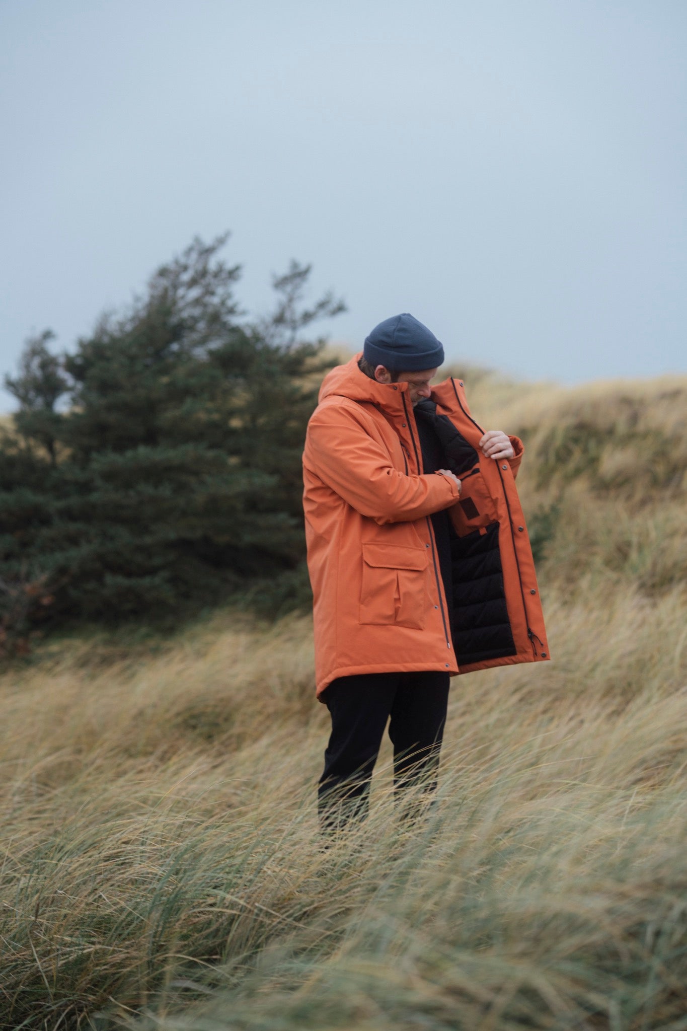 Parkajacka (höstglasyr)