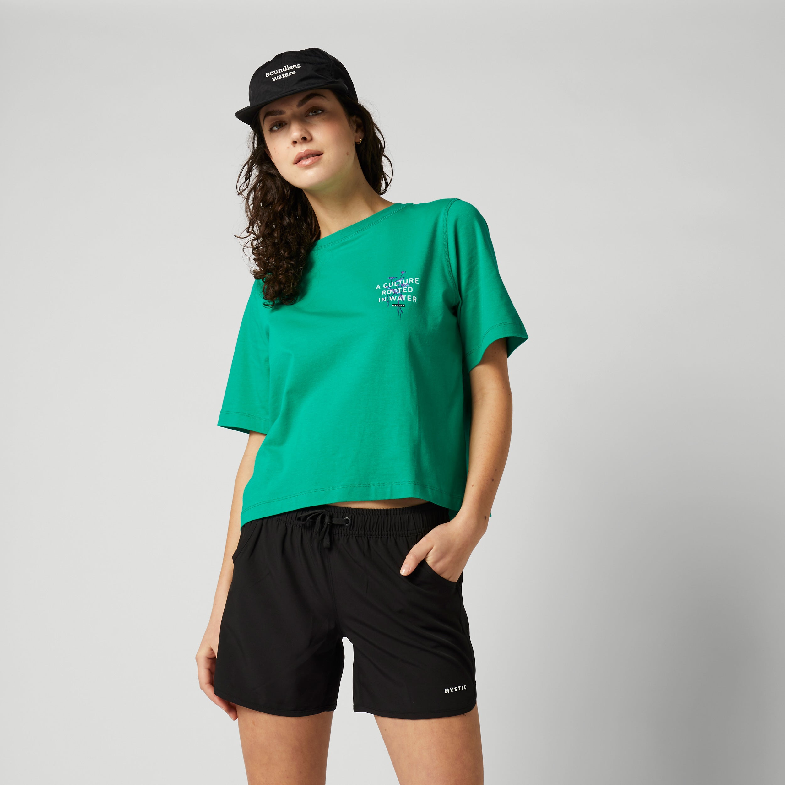Mystic - Culture Tee Women - Bright Green