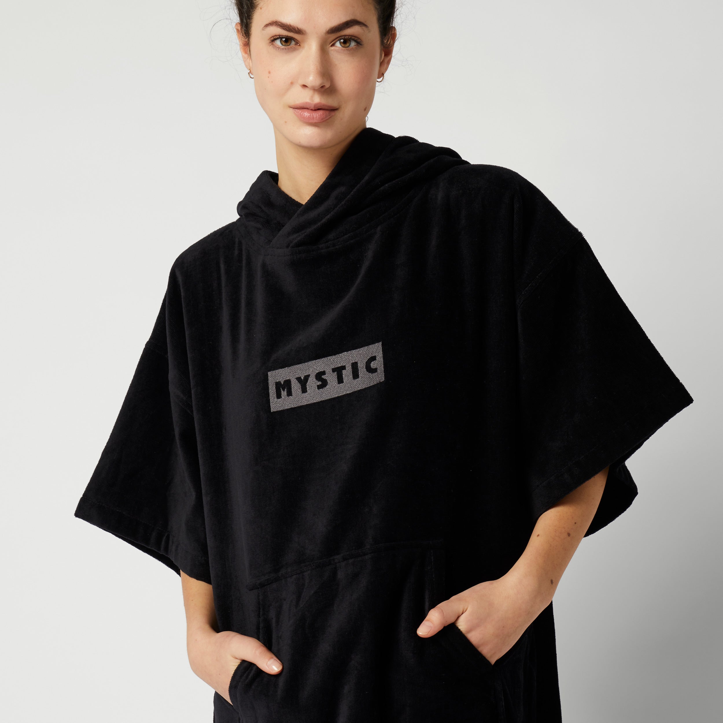 Poncho Cotton Deluxe - Black