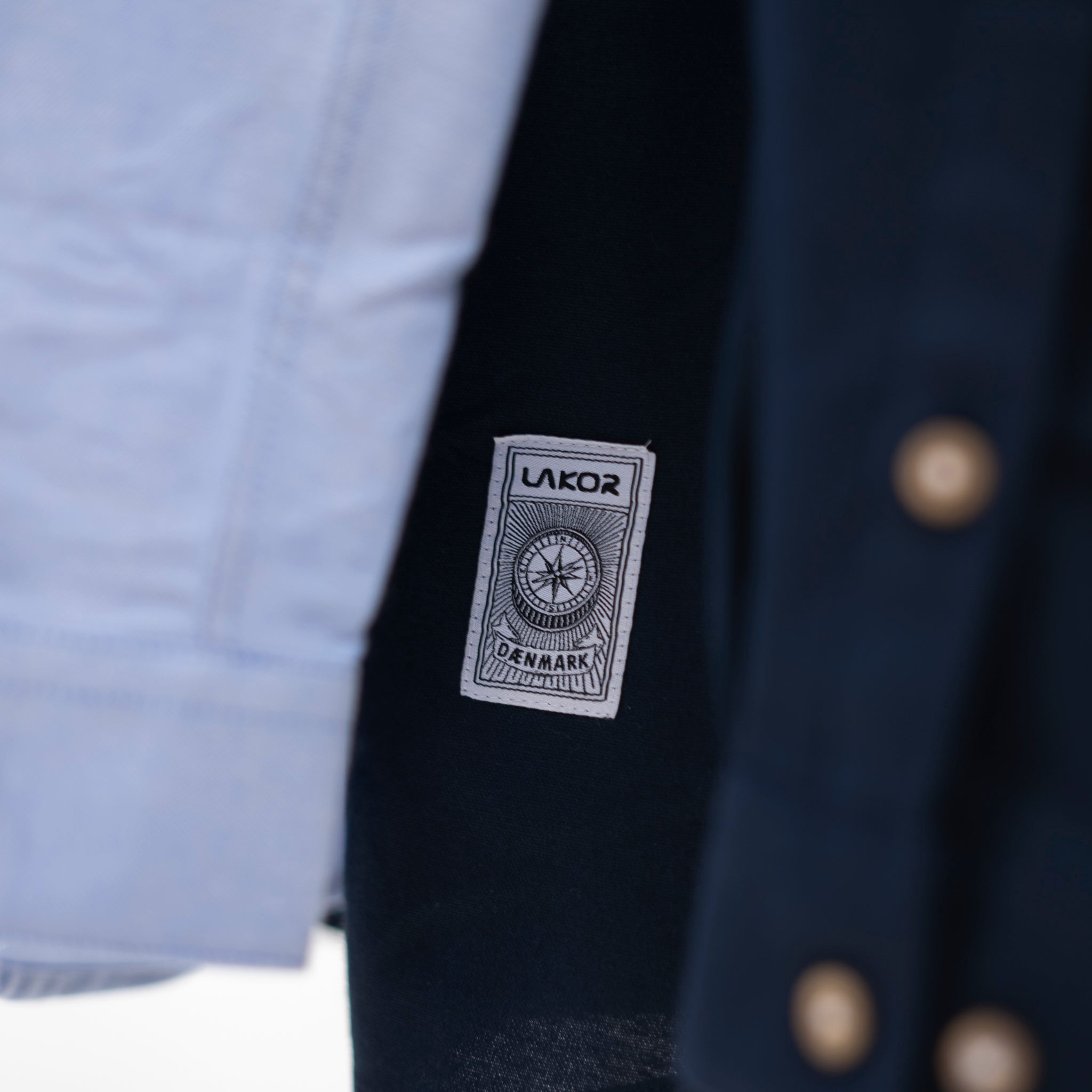 Oxfordskjorta (blåbär)