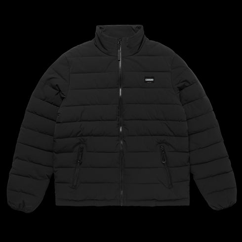 Quilted Midlayer Jacket - Black