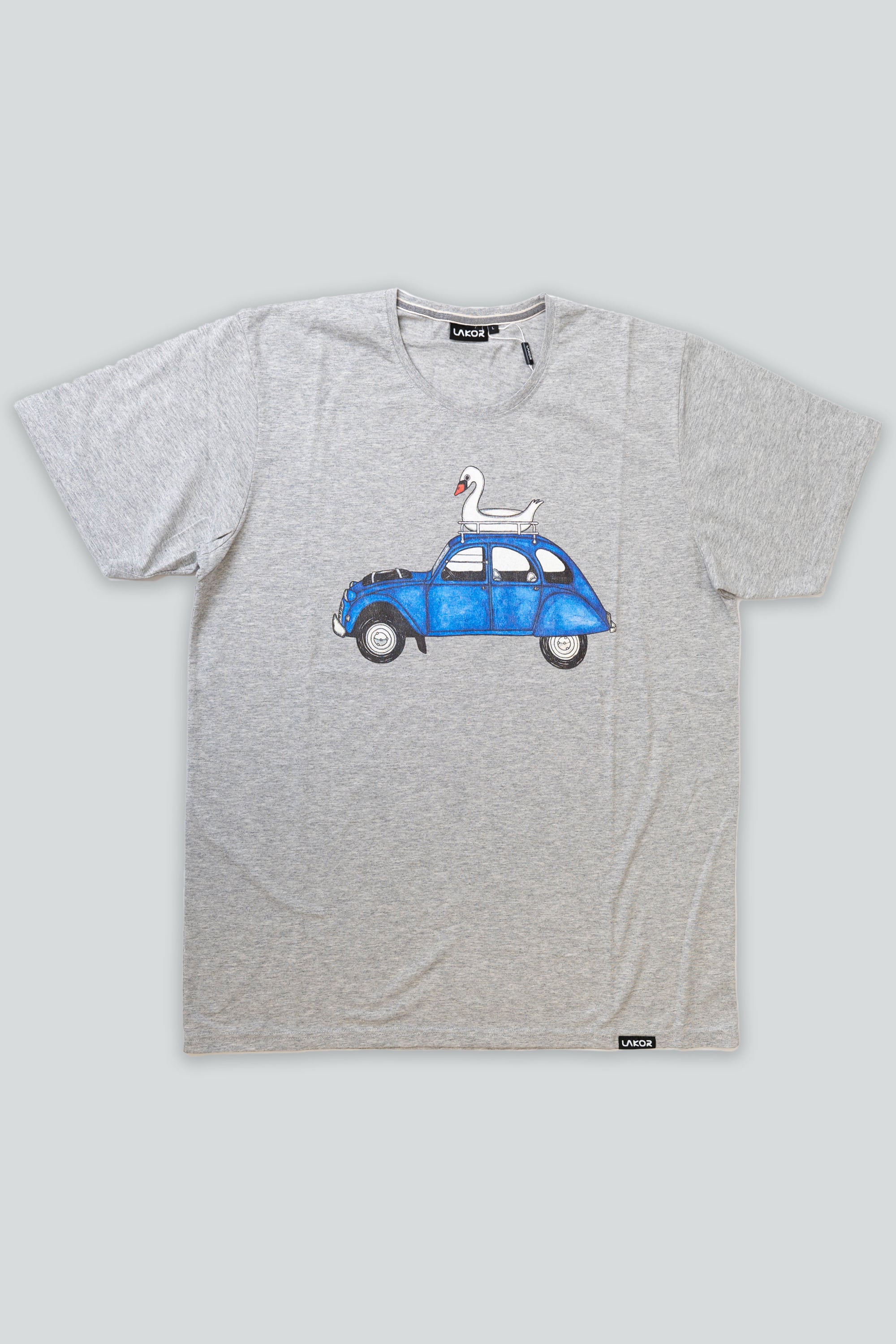 Swan On Wheels (Ljusgrå)