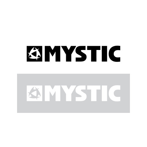 Mystic - Mystic Cut Out Sticker Small 165mmx28,5mm. (Set of 10) - Black - 2021