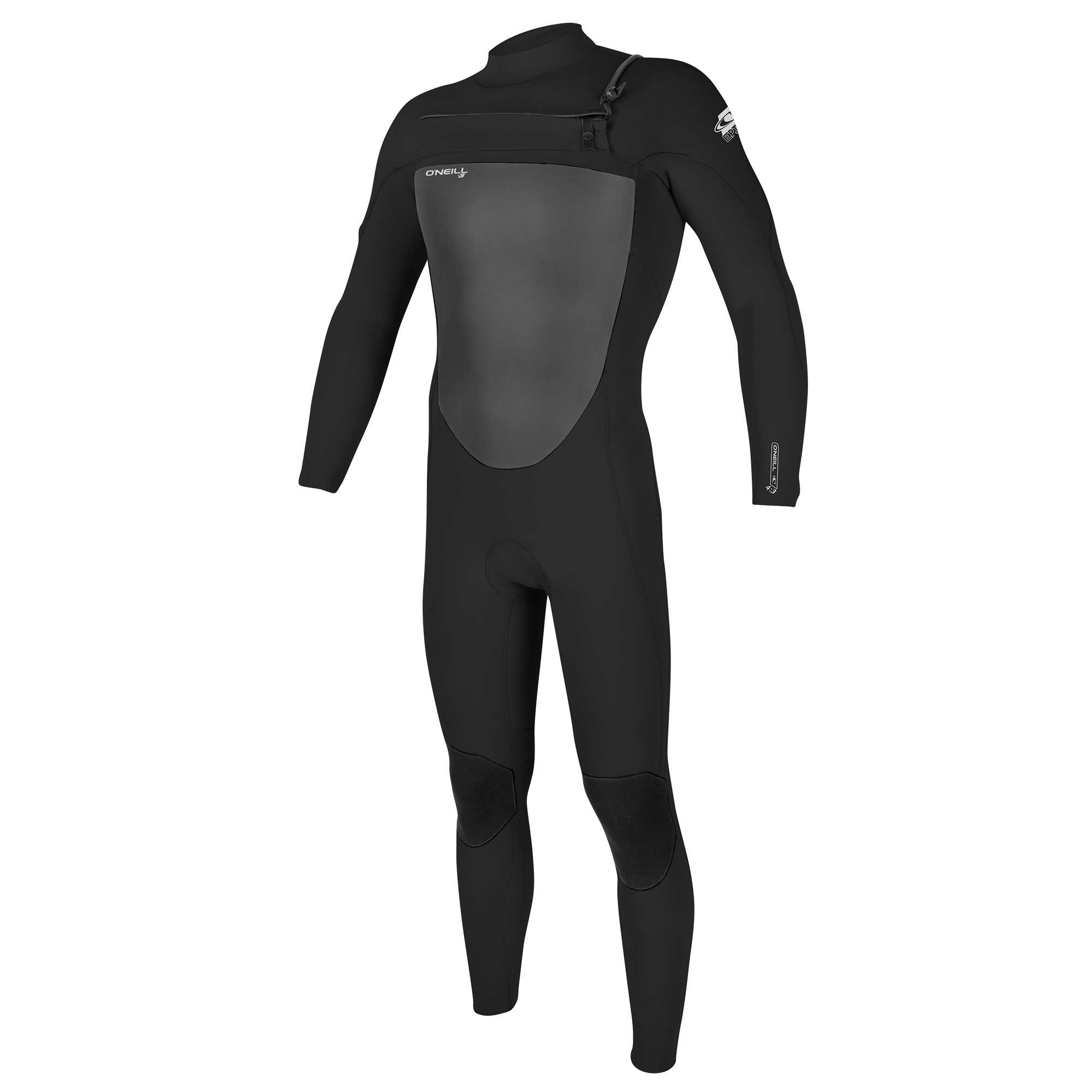 Epic 4/3 Chest Zip Full - svart/svart