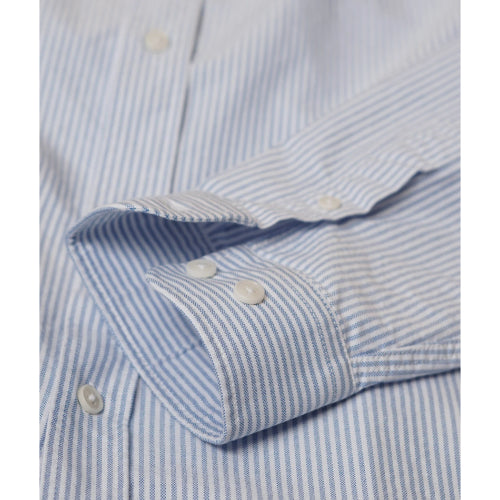 Oxford Men's BD Shirt - Light Blue/White