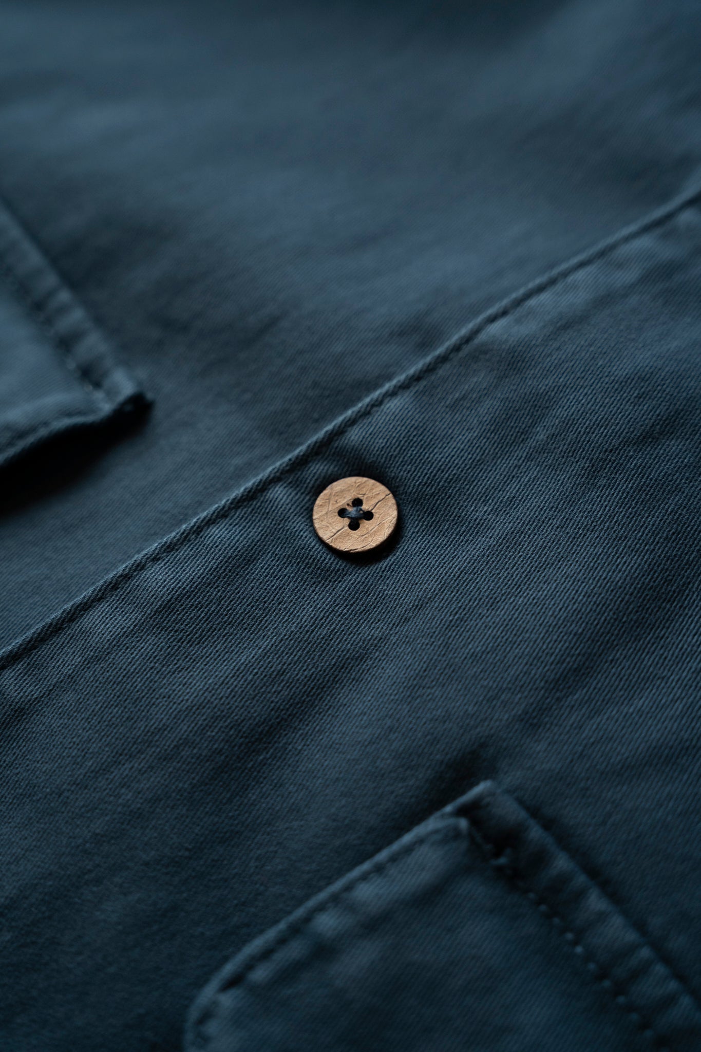 Calle Overshirt (mörk skiffer)